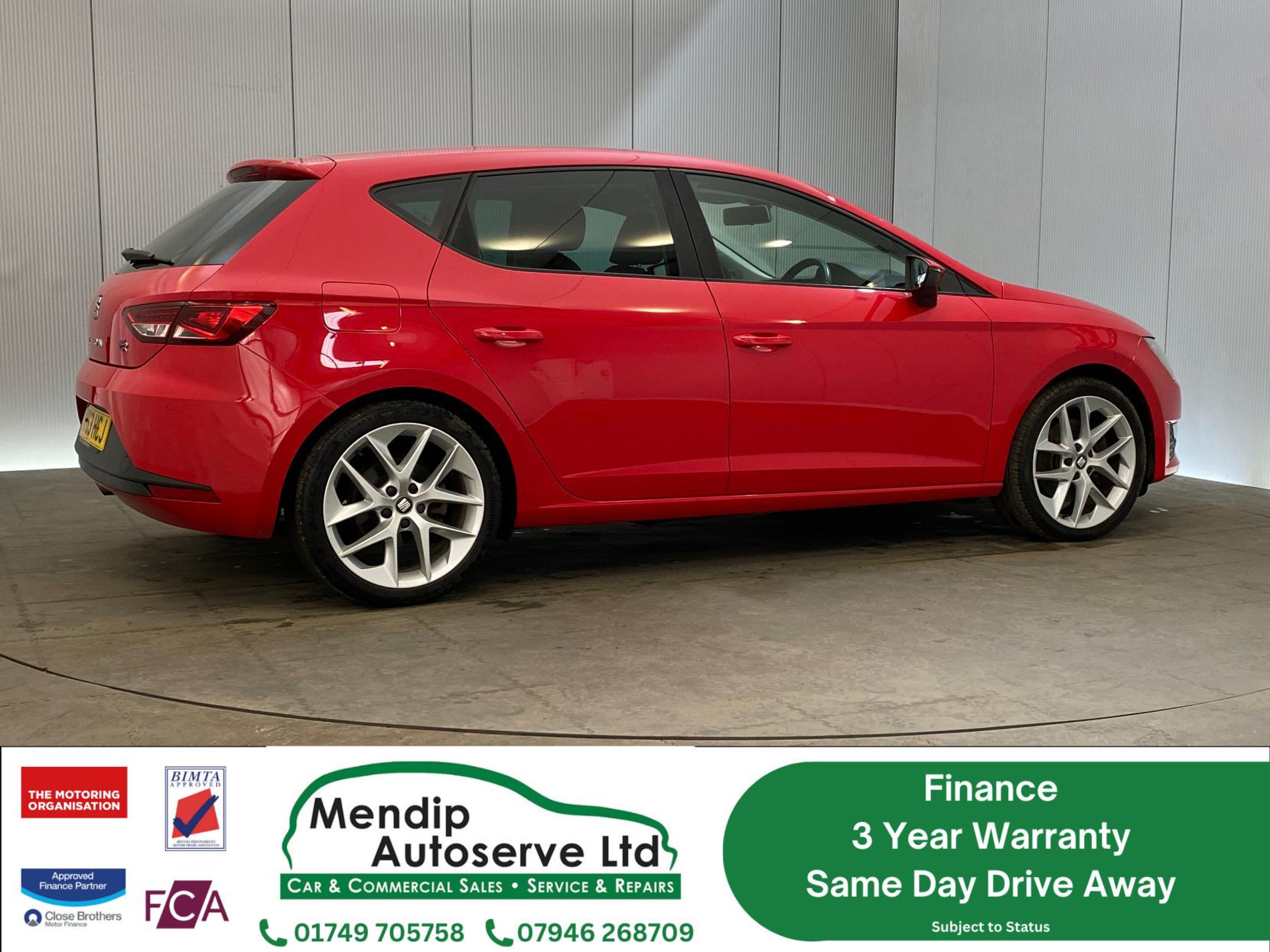 SEAT Leon 1.8 TSI FR Hatchback 5dr Petrol Manual Euro 6 (s/s) (180 ps)