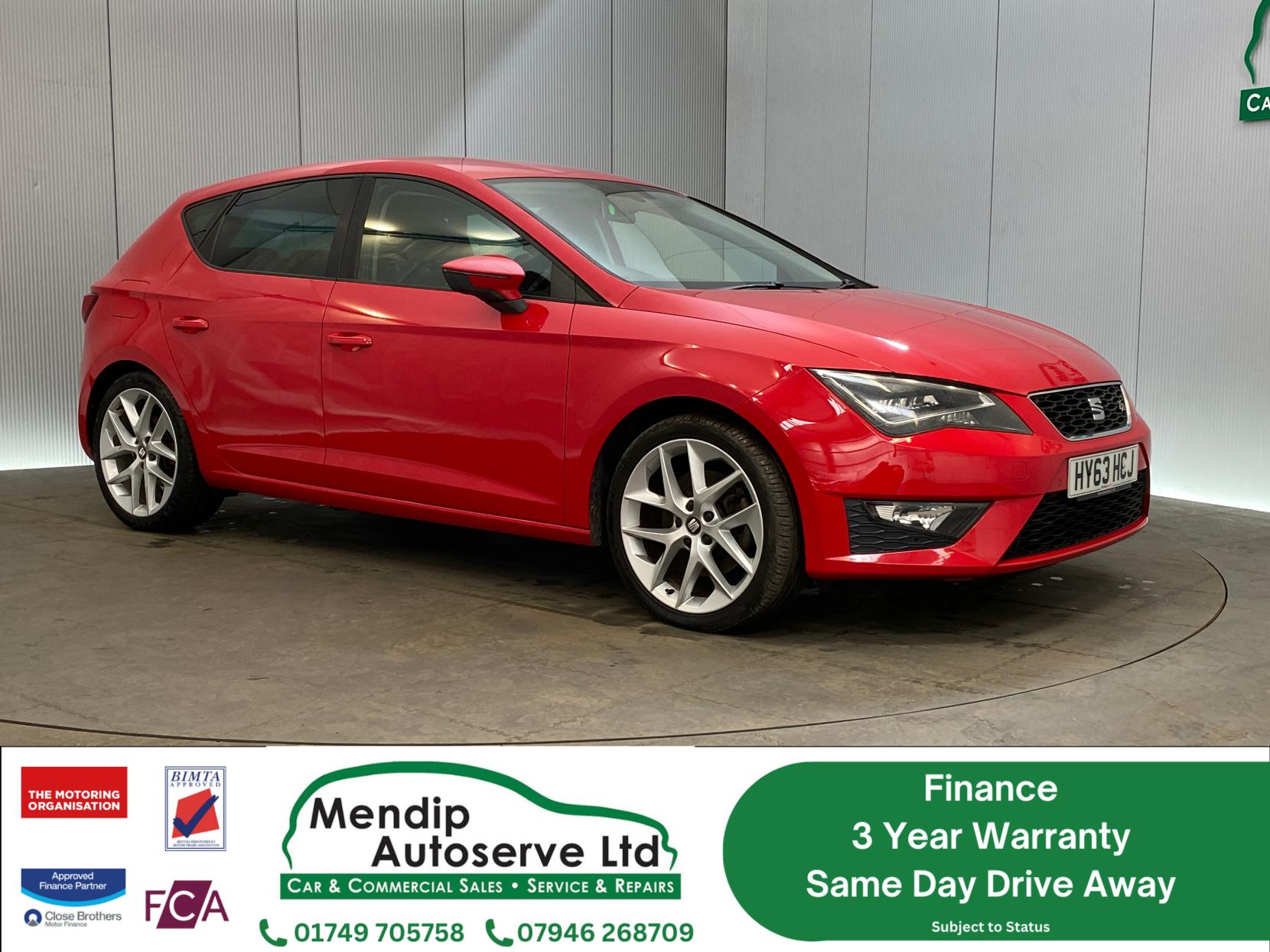 SEAT Leon 1.8 TSI FR Hatchback 5dr Petrol Manual Euro 6 (s/s) (180 ps)