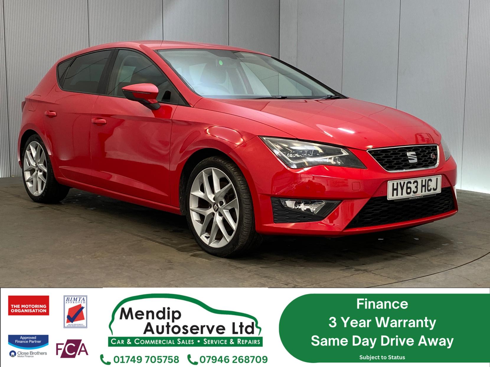 SEAT Leon 1.8 TSI FR Hatchback 5dr Petrol Manual Euro 6 (s/s) (180 ps)