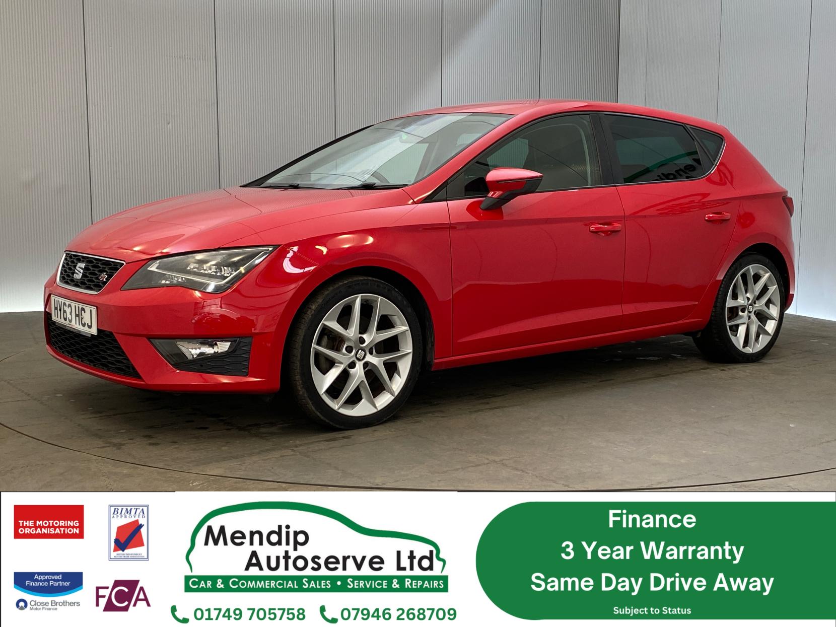 SEAT Leon 1.8 TSI FR Hatchback 5dr Petrol Manual Euro 6 (s/s) (180 ps)