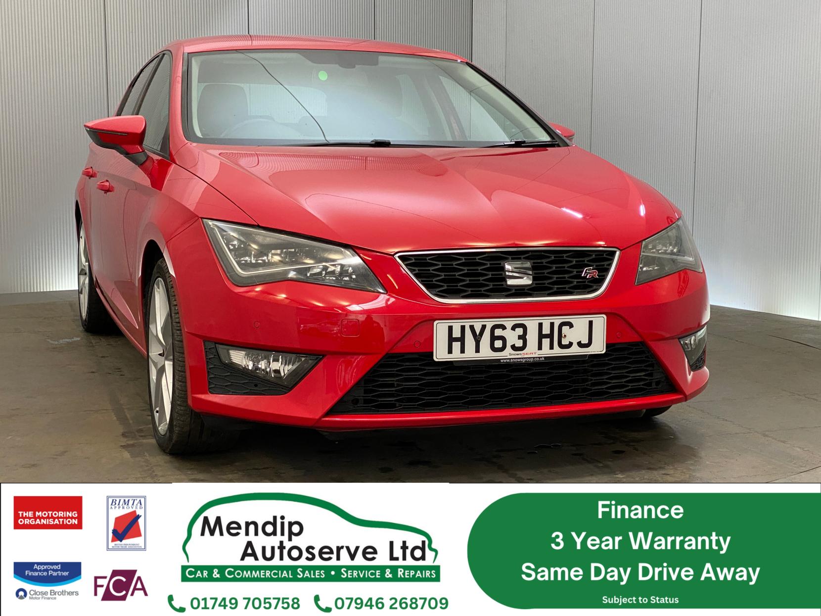 SEAT Leon 1.8 TSI FR Hatchback 5dr Petrol Manual Euro 6 (s/s) (180 ps)