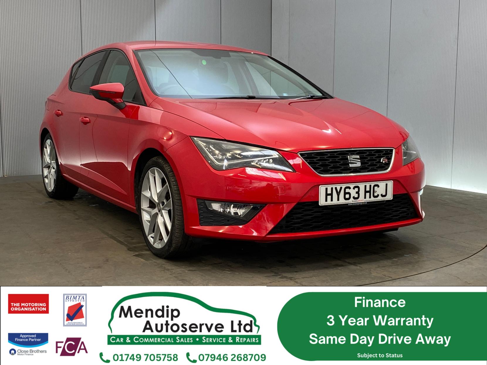 SEAT Leon 1.8 TSI FR Hatchback 5dr Petrol Manual Euro 6 (s/s) (180 ps)