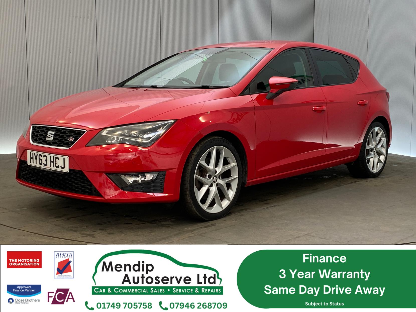 SEAT Leon 1.8 TSI FR Hatchback 5dr Petrol Manual Euro 6 (s/s) (180 ps)