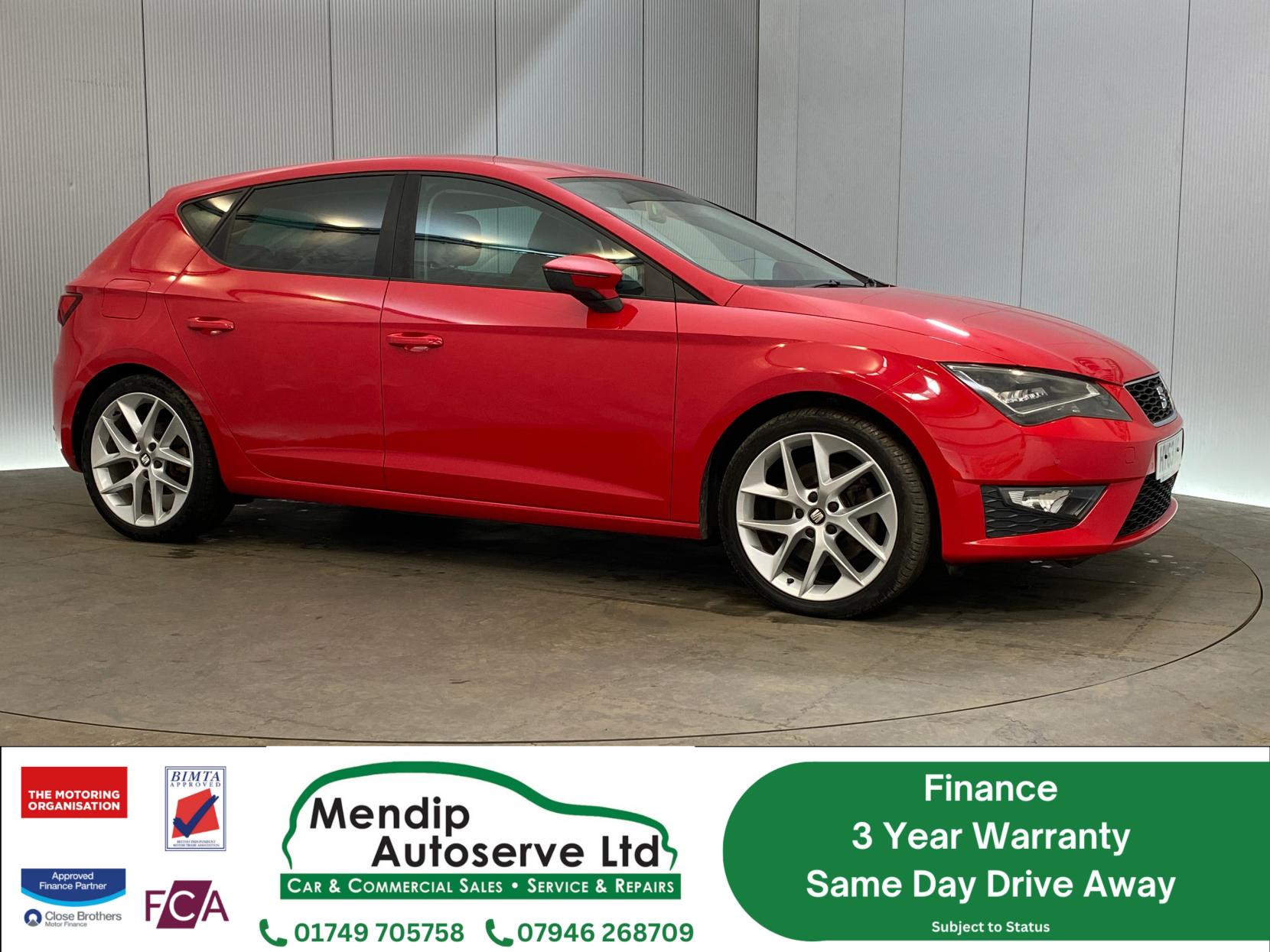 SEAT Leon 1.8 TSI FR Hatchback 5dr Petrol Manual Euro 6 (s/s) (180 ps)