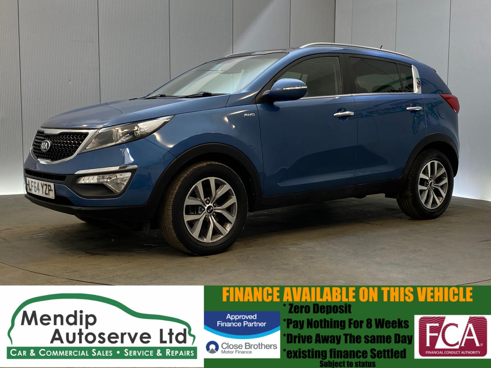 Kia Sportage 2.0 CRDi KX-2 SUV 5dr Diesel Manual AWD Euro 5 (134 bhp)