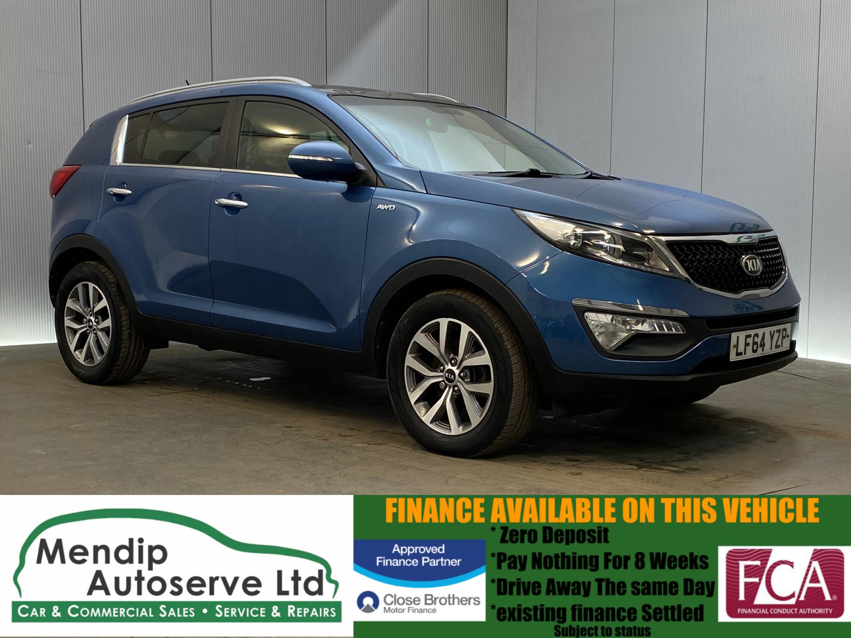 Kia Sportage 2.0 CRDi KX-2 SUV 5dr Diesel Manual AWD Euro 5 (134 bhp)