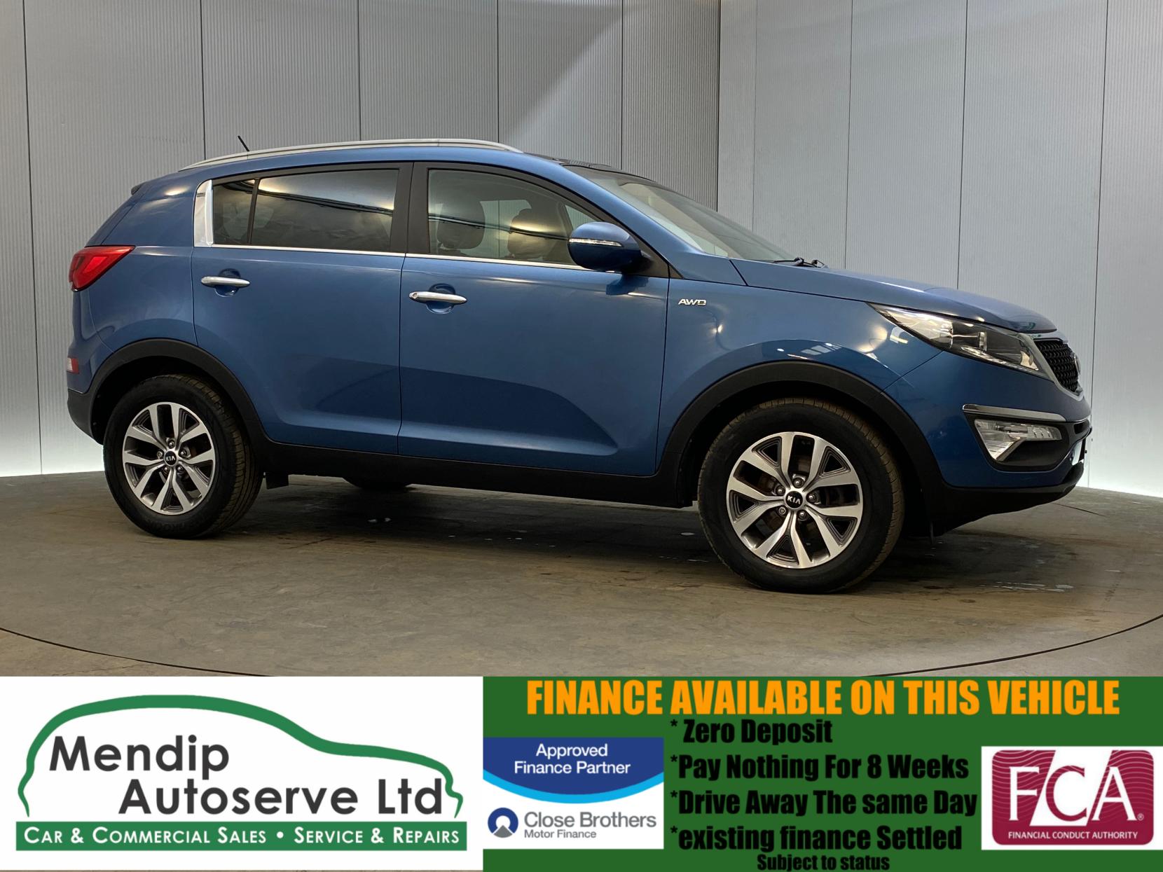 Kia Sportage 2.0 CRDi KX-2 SUV 5dr Diesel Manual AWD Euro 5 (134 bhp)