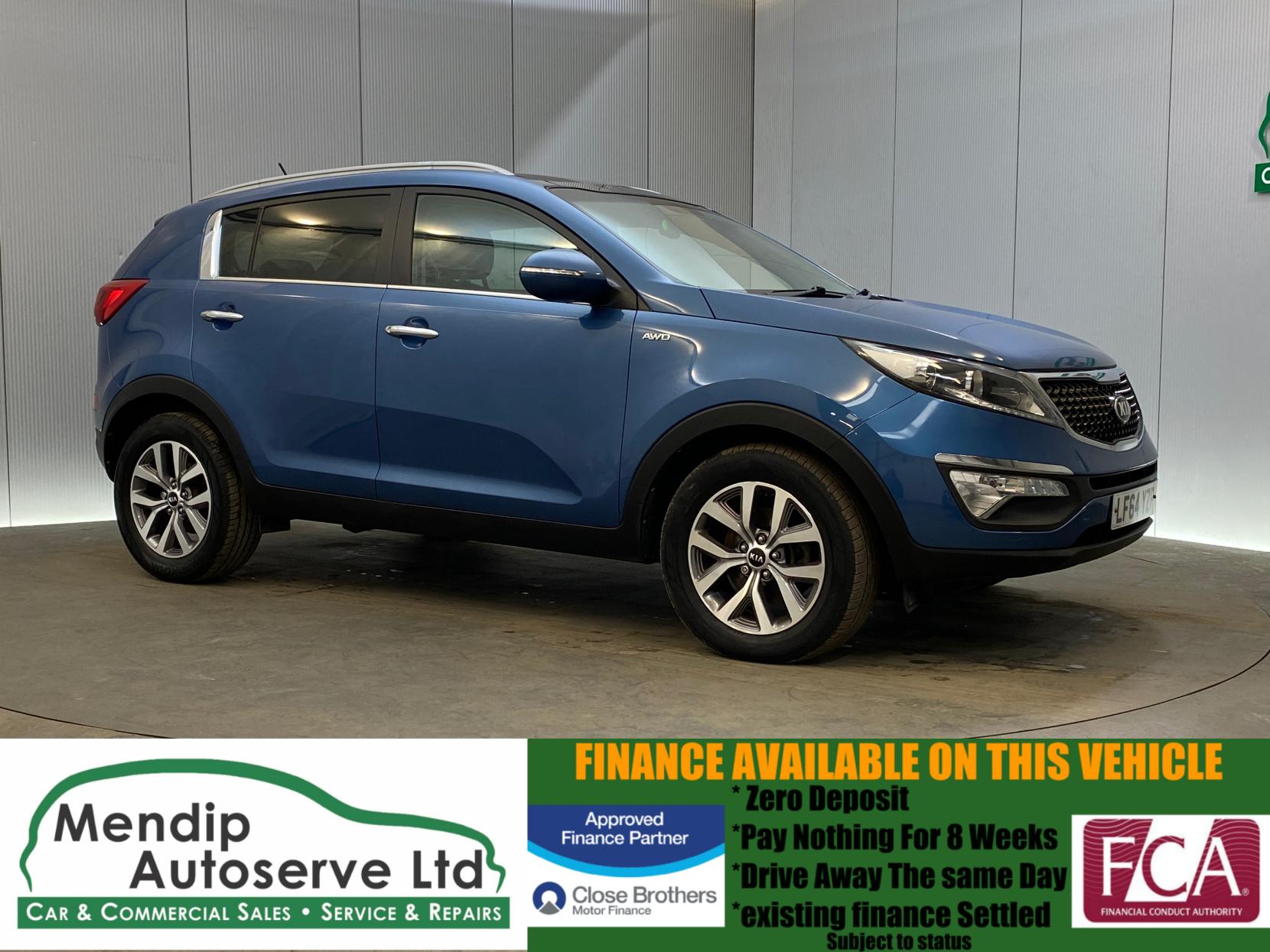 Kia Sportage 2.0 CRDi KX-2 SUV 5dr Diesel Manual AWD Euro 5 (134 bhp)