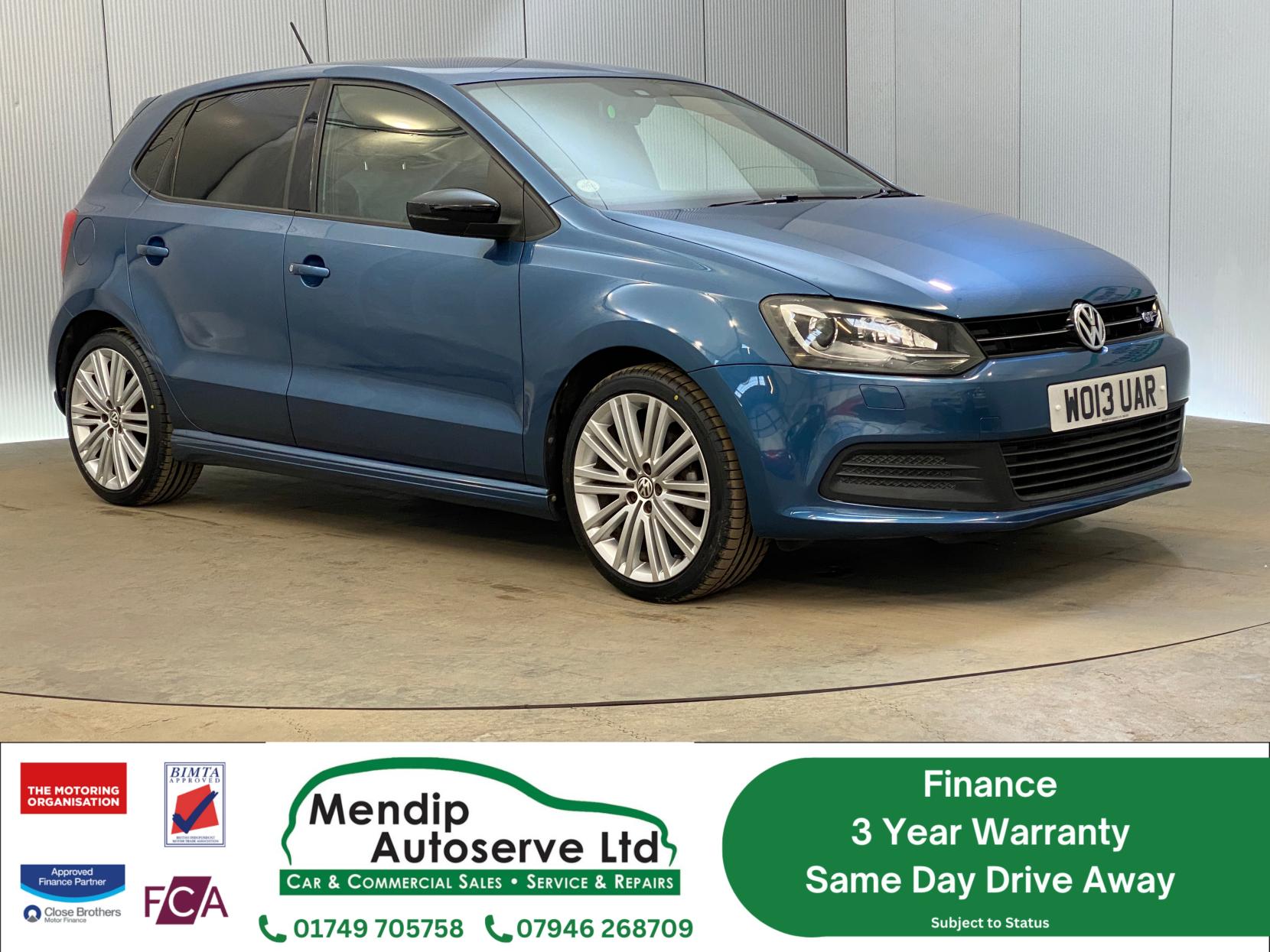 Volkswagen Polo 1.4 TSI BlueMotion Tech ACT BlueGT Hatchback 5dr Petrol DSG Euro 6 (s/s) (150 ps)