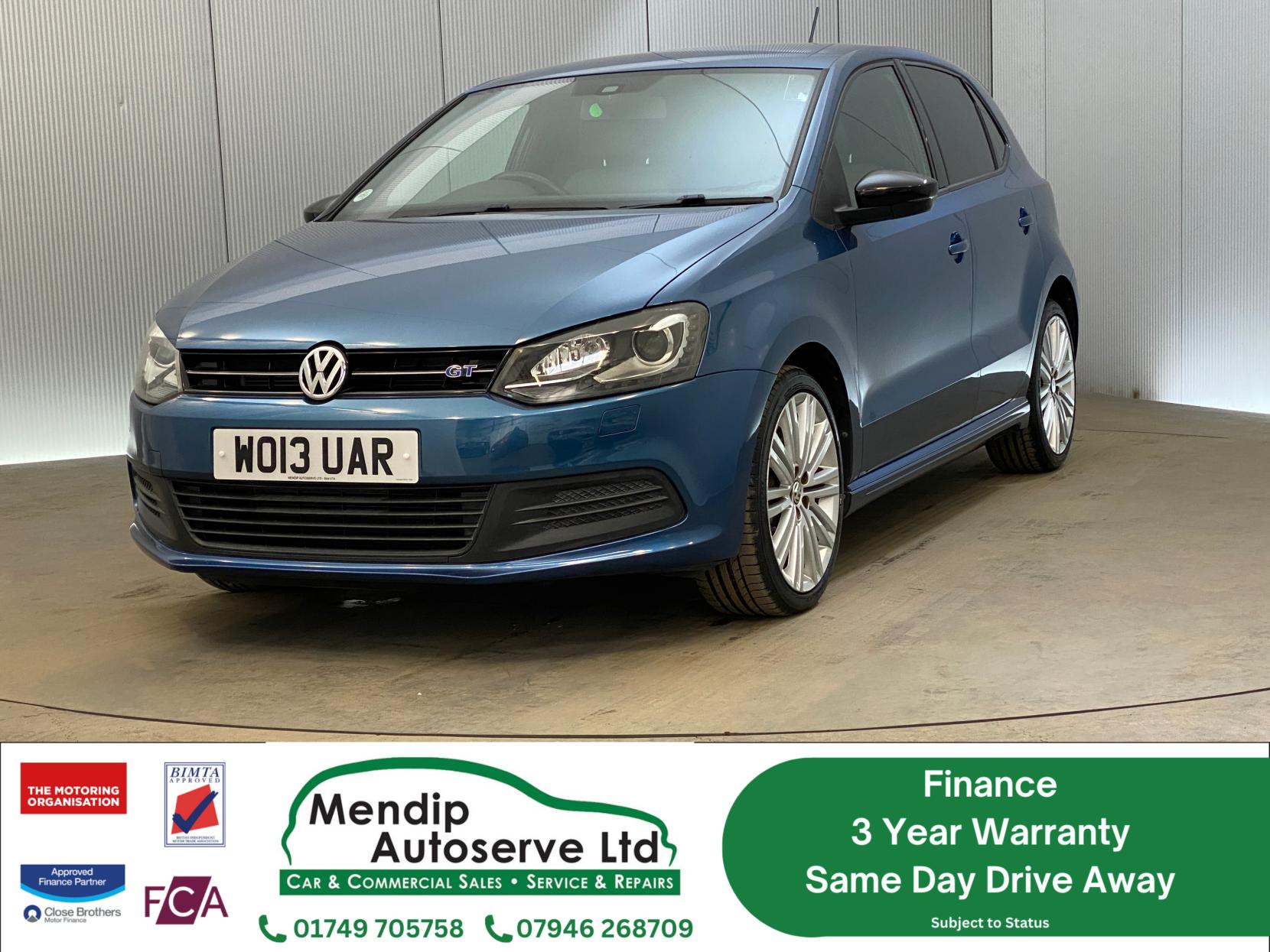 Volkswagen Polo 1.4 TSI BlueMotion Tech ACT BlueGT Hatchback 5dr Petrol DSG Euro 6 (s/s) (150 ps)