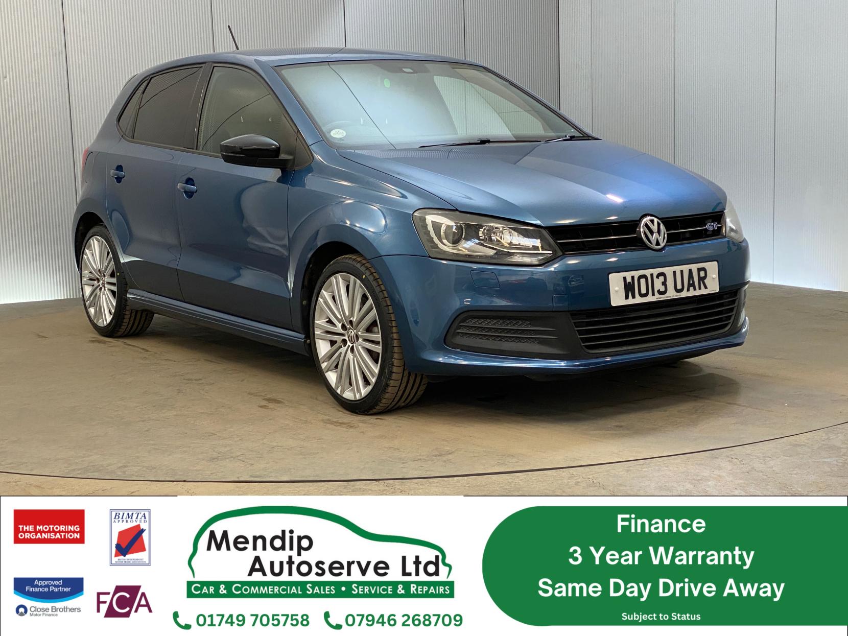 Volkswagen Polo 1.4 TSI BlueMotion Tech ACT BlueGT Hatchback 5dr Petrol DSG Euro 6 (s/s) (150 ps)