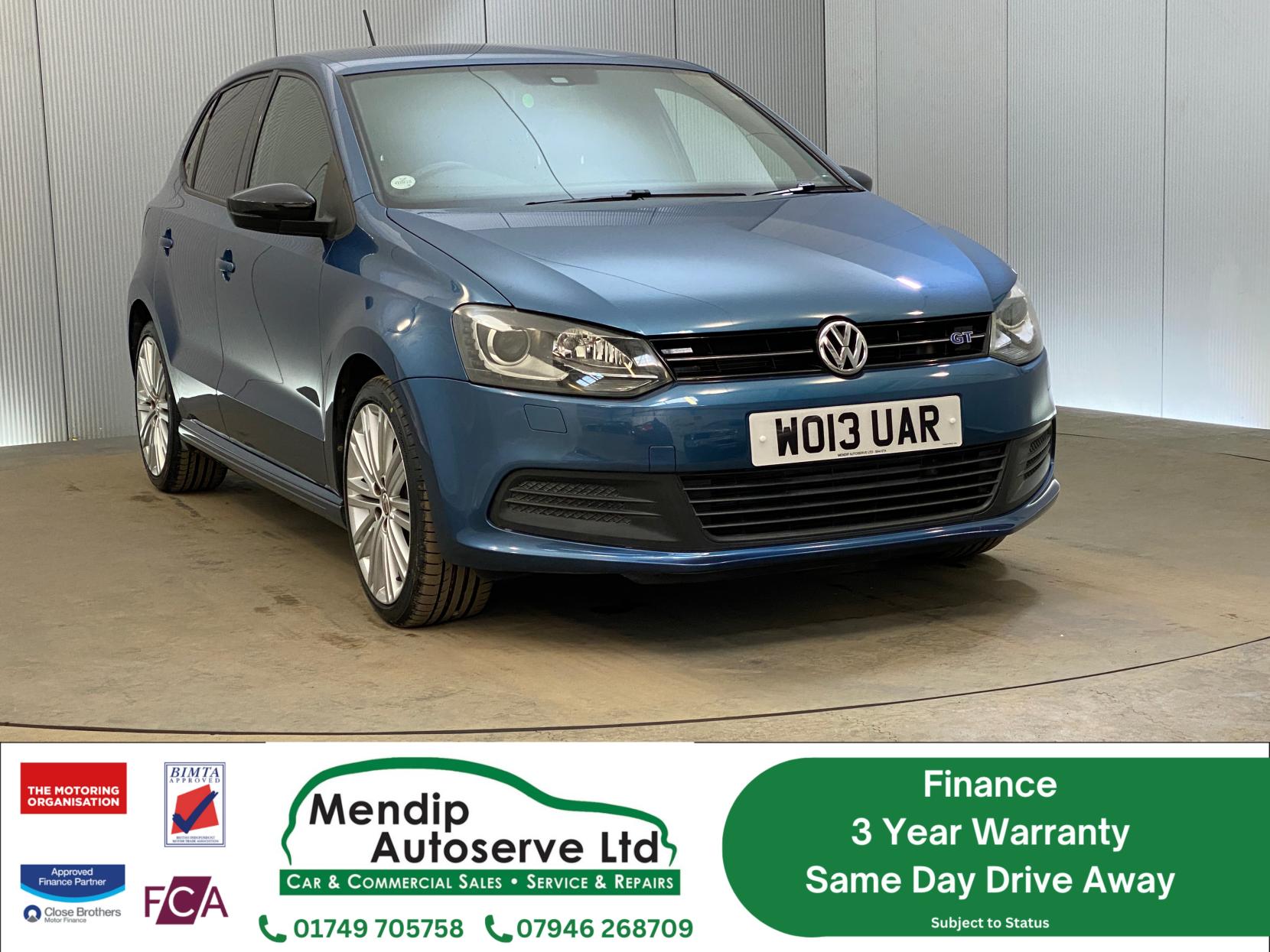 Volkswagen Polo 1.4 TSI BlueMotion Tech ACT BlueGT Hatchback 5dr Petrol DSG Euro 6 (s/s) (150 ps)