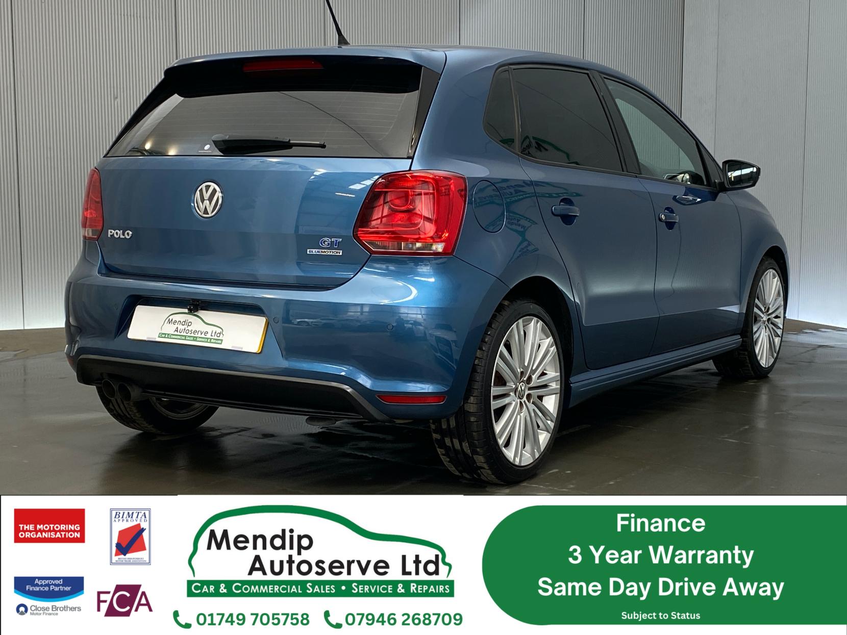 Volkswagen Polo 1.4 TSI BlueMotion Tech ACT BlueGT Hatchback 5dr Petrol DSG Euro 6 (s/s) (150 ps)