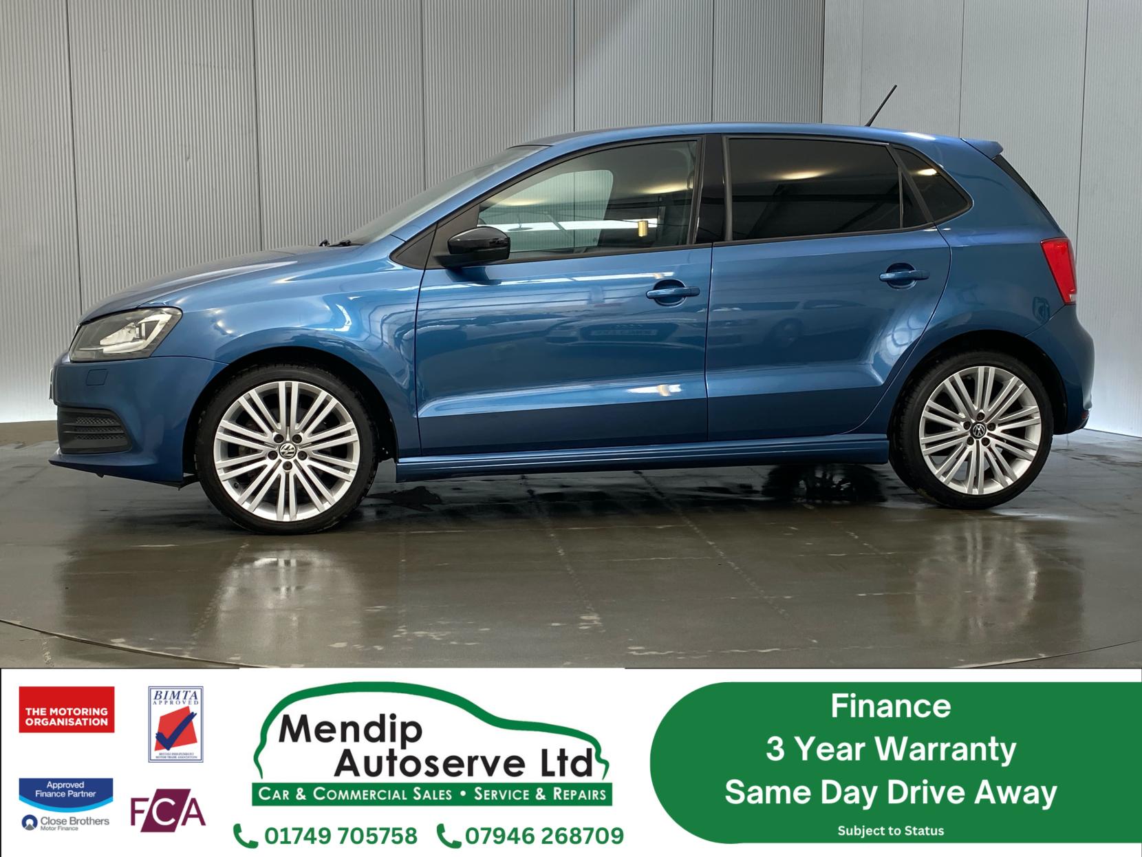 Volkswagen Polo 1.4 TSI BlueMotion Tech ACT BlueGT Hatchback 5dr Petrol DSG Euro 6 (s/s) (150 ps)