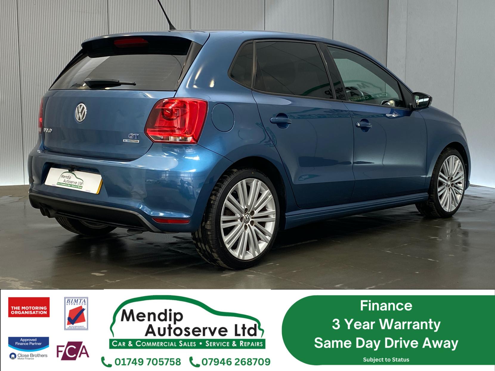 Volkswagen Polo 1.4 TSI BlueMotion Tech ACT BlueGT Hatchback 5dr Petrol DSG Euro 6 (s/s) (150 ps)