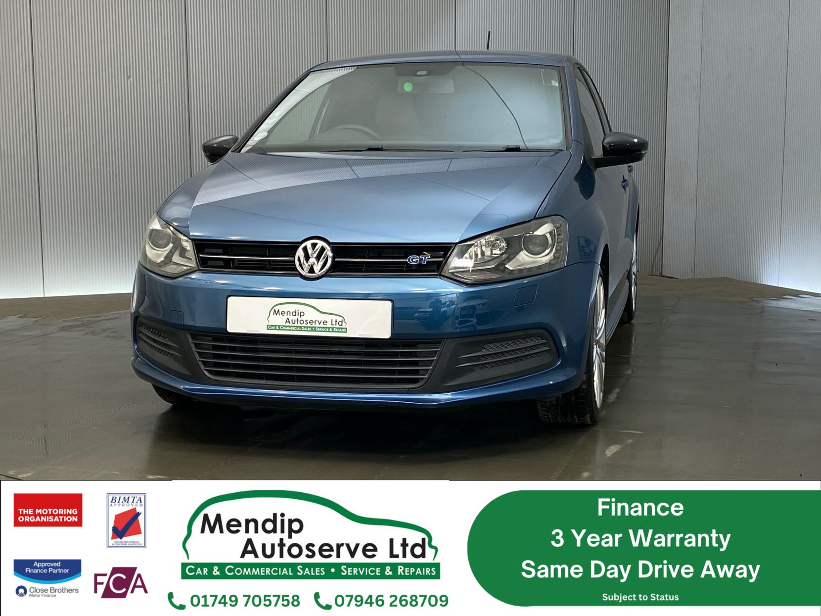 Volkswagen Polo 1.4 TSI BlueMotion Tech ACT BlueGT Hatchback 5dr Petrol DSG Euro 6 (s/s) (150 ps)