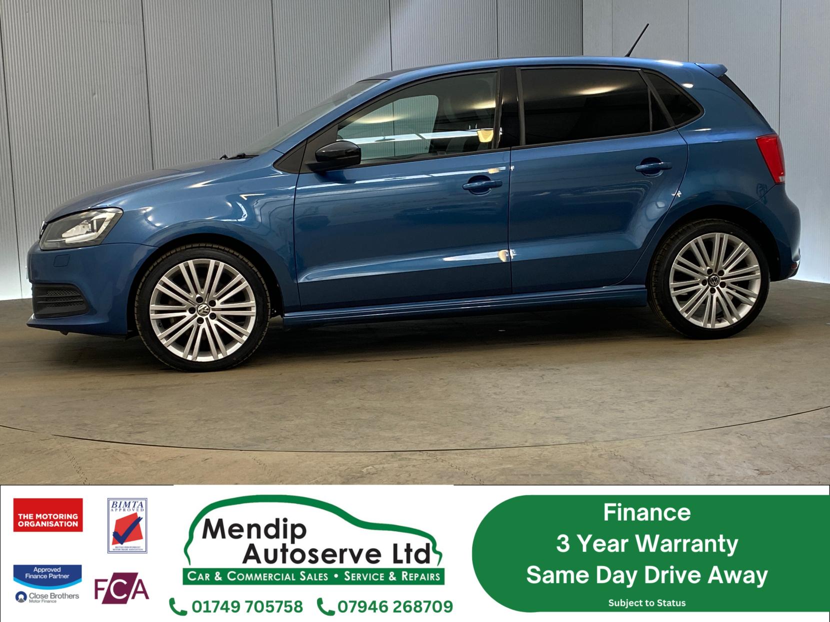 Volkswagen Polo 1.4 TSI BlueMotion Tech ACT BlueGT Hatchback 5dr Petrol DSG Euro 6 (s/s) (150 ps)