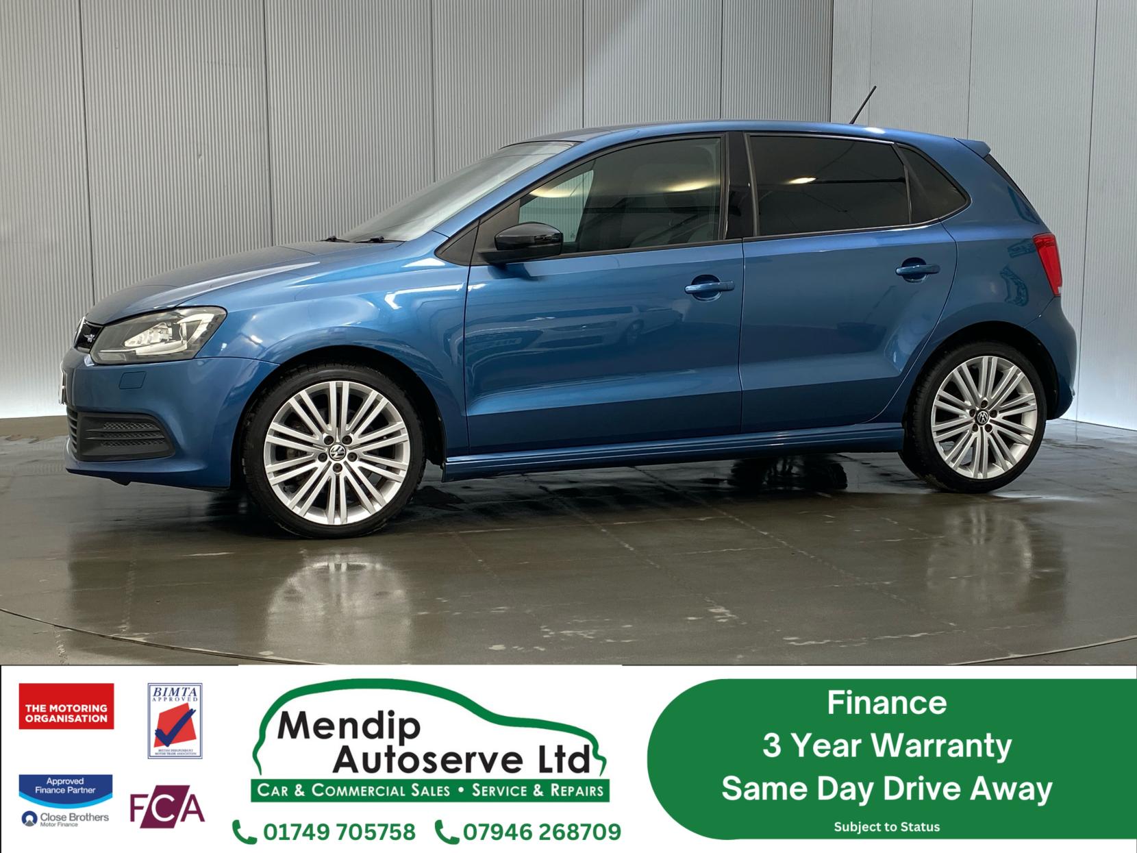 Volkswagen Polo 1.4 TSI BlueMotion Tech ACT BlueGT Hatchback 5dr Petrol DSG Euro 6 (s/s) (150 ps)
