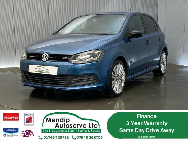 Volkswagen Polo 1.4 TSI BlueMotion Tech ACT BlueGT Hatchback 5dr Petrol DSG Euro 6 (s/s) (150 ps)