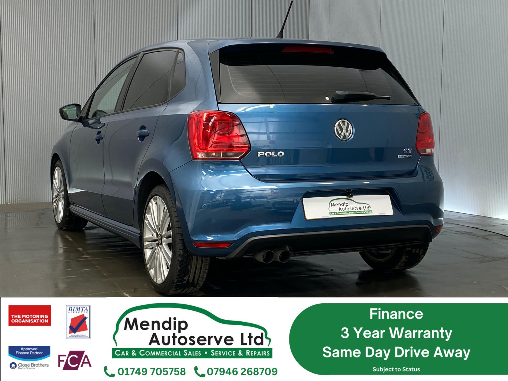 Volkswagen Polo 1.4 TSI BlueMotion Tech ACT BlueGT Hatchback 5dr Petrol DSG Euro 6 (s/s) (150 ps)