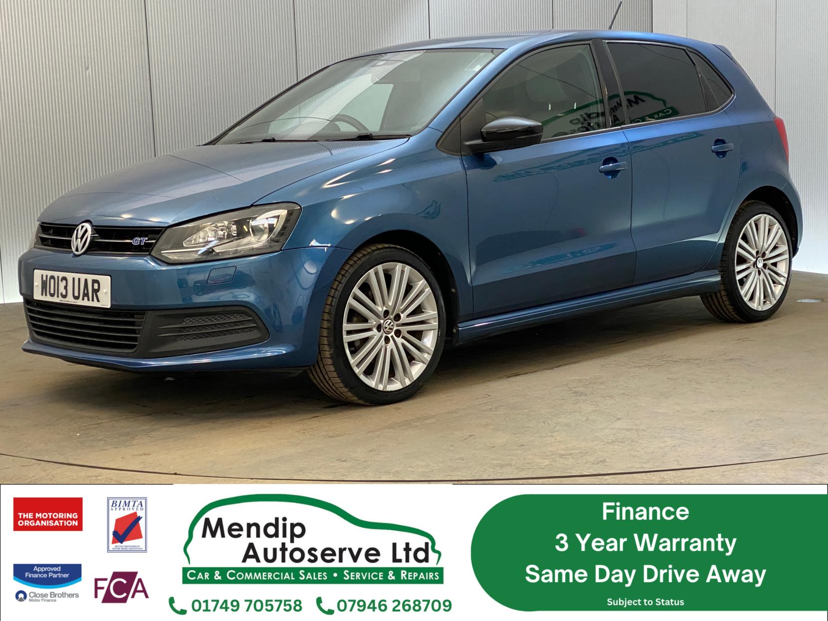 Volkswagen Polo 1.4 TSI BlueMotion Tech ACT BlueGT Hatchback 5dr Petrol DSG Euro 6 (s/s) (150 ps)