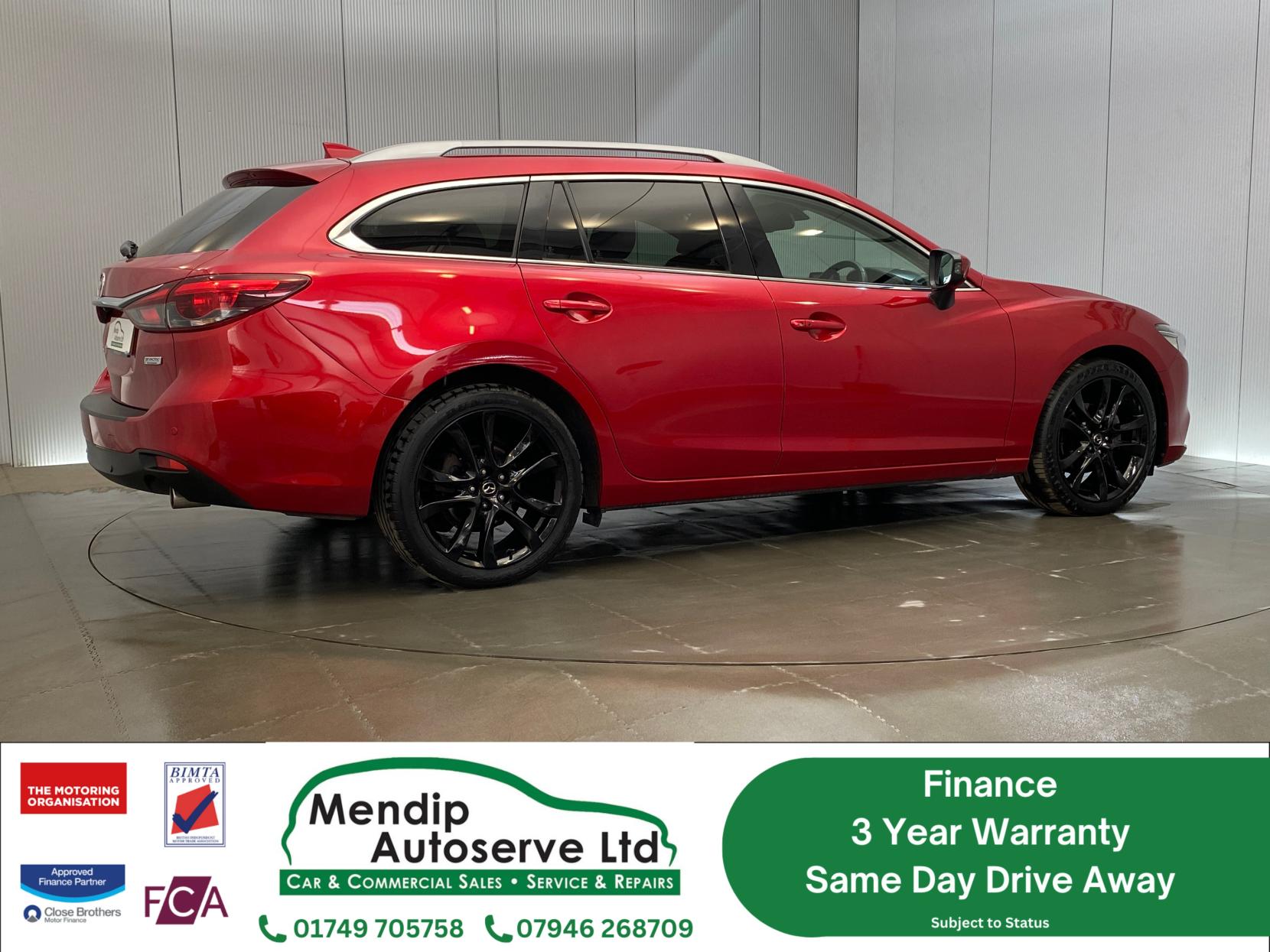 Mazda Mazda6 2.2 SKYACTIV-D Sport Nav Tourer 5dr Diesel Manual Euro 6 (s/s) (175 ps)