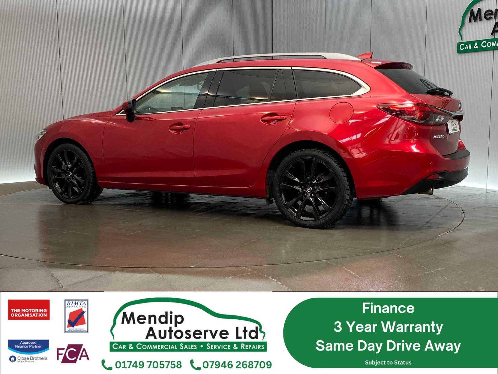 Mazda Mazda6 2.2 SKYACTIV-D Sport Nav Tourer 5dr Diesel Manual Euro 6 (s/s) (175 ps)