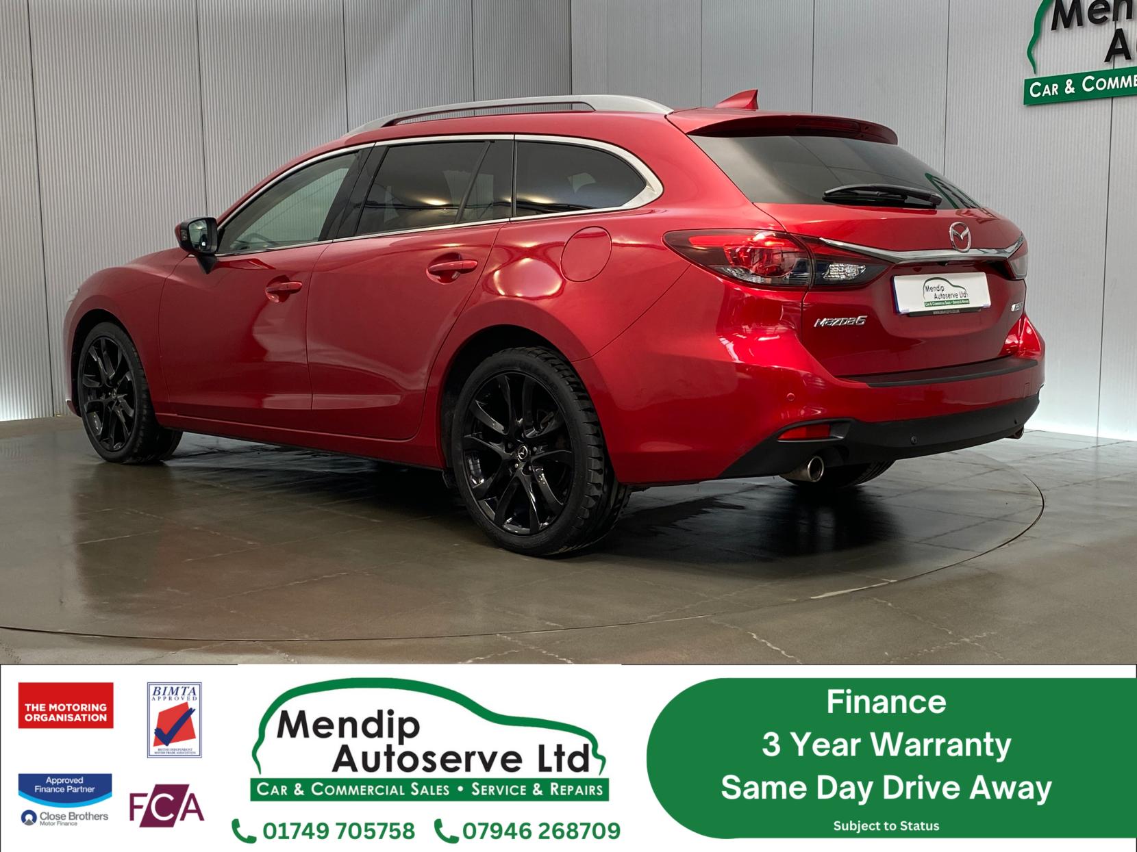 Mazda Mazda6 2.2 SKYACTIV-D Sport Nav Tourer 5dr Diesel Manual Euro 6 (s/s) (175 ps)
