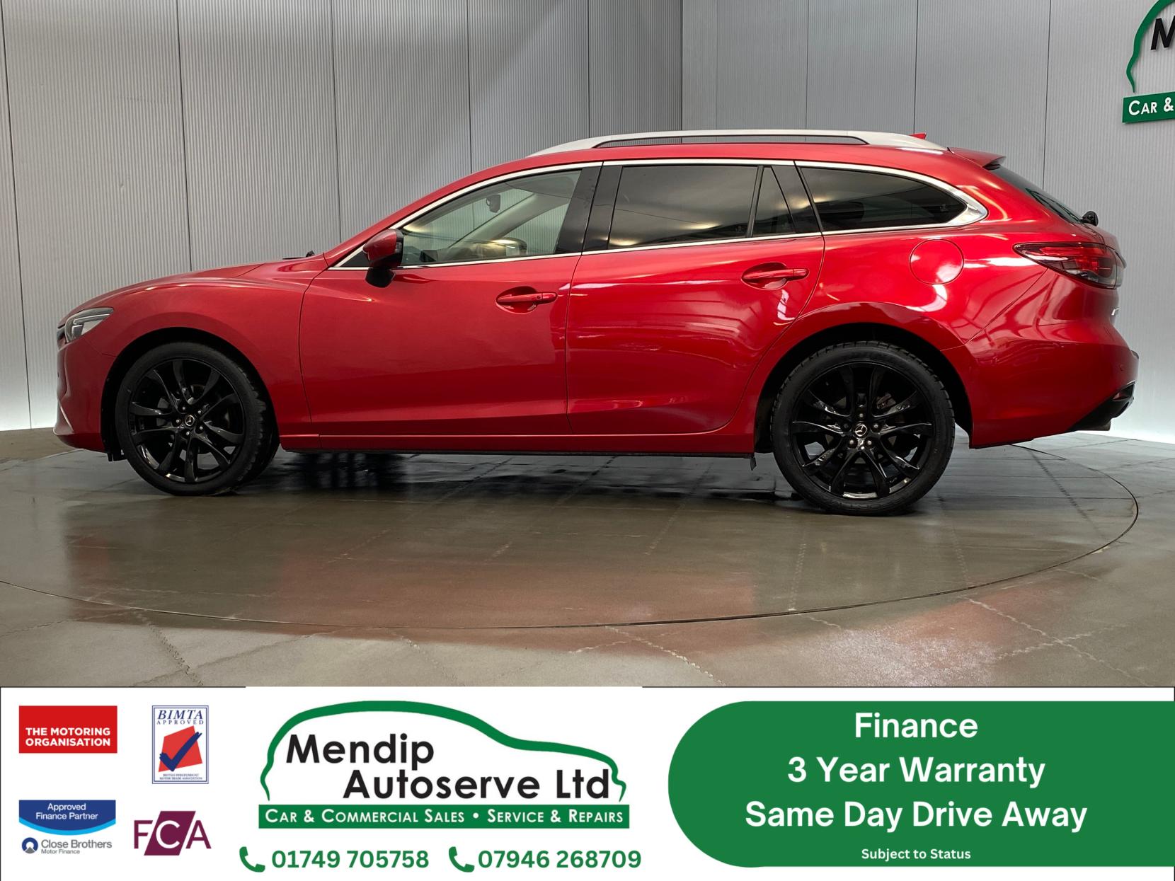 Mazda Mazda6 2.2 SKYACTIV-D Sport Nav Tourer 5dr Diesel Manual Euro 6 (s/s) (175 ps)