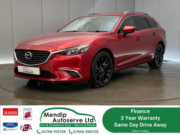 Mazda Mazda6 2.2 SKYACTIV-D Sport Nav Tourer 5dr Diesel Manual Euro 6 (s/s) (175 ps)