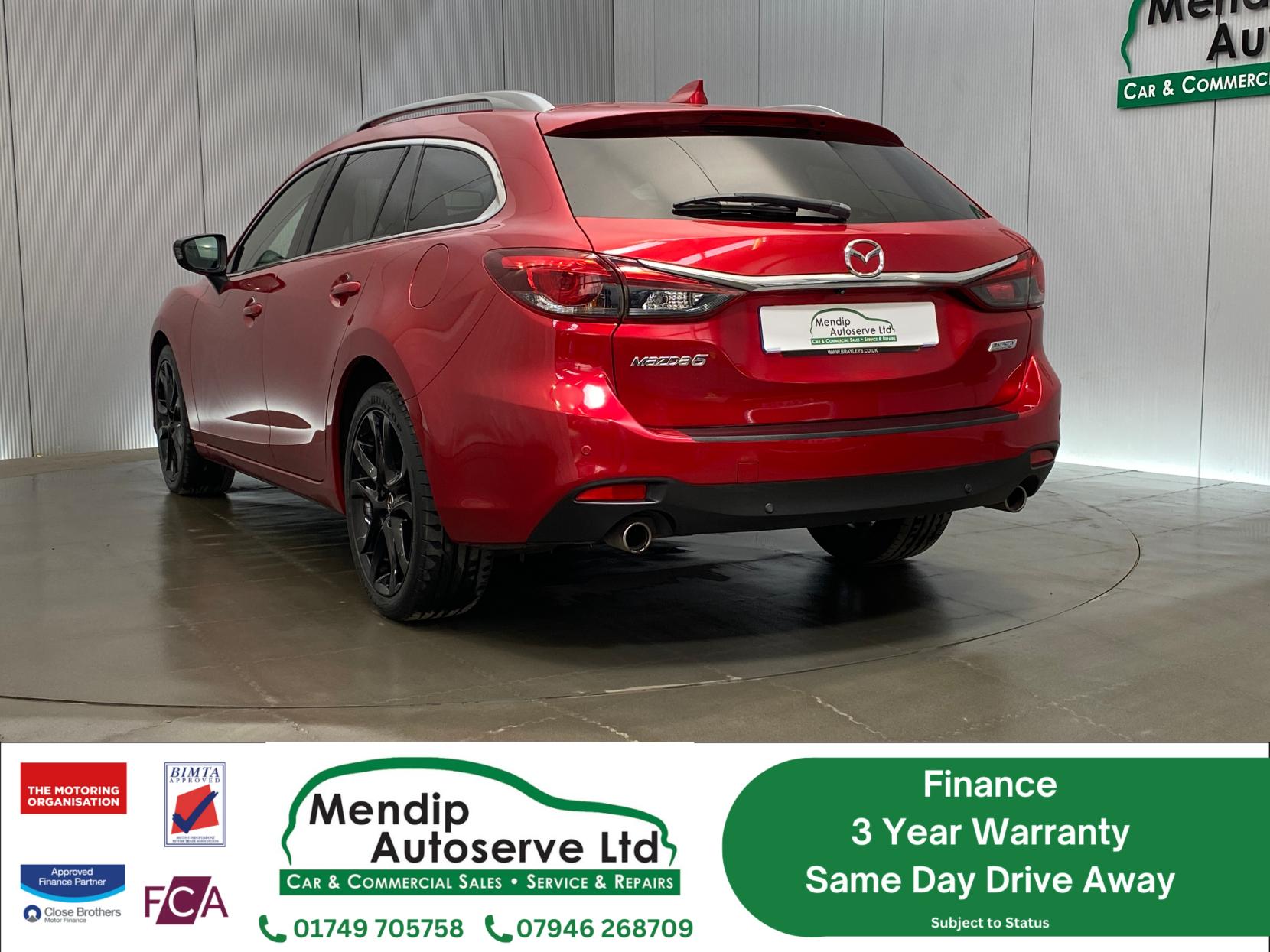 Mazda Mazda6 2.2 SKYACTIV-D Sport Nav Tourer 5dr Diesel Manual Euro 6 (s/s) (175 ps)