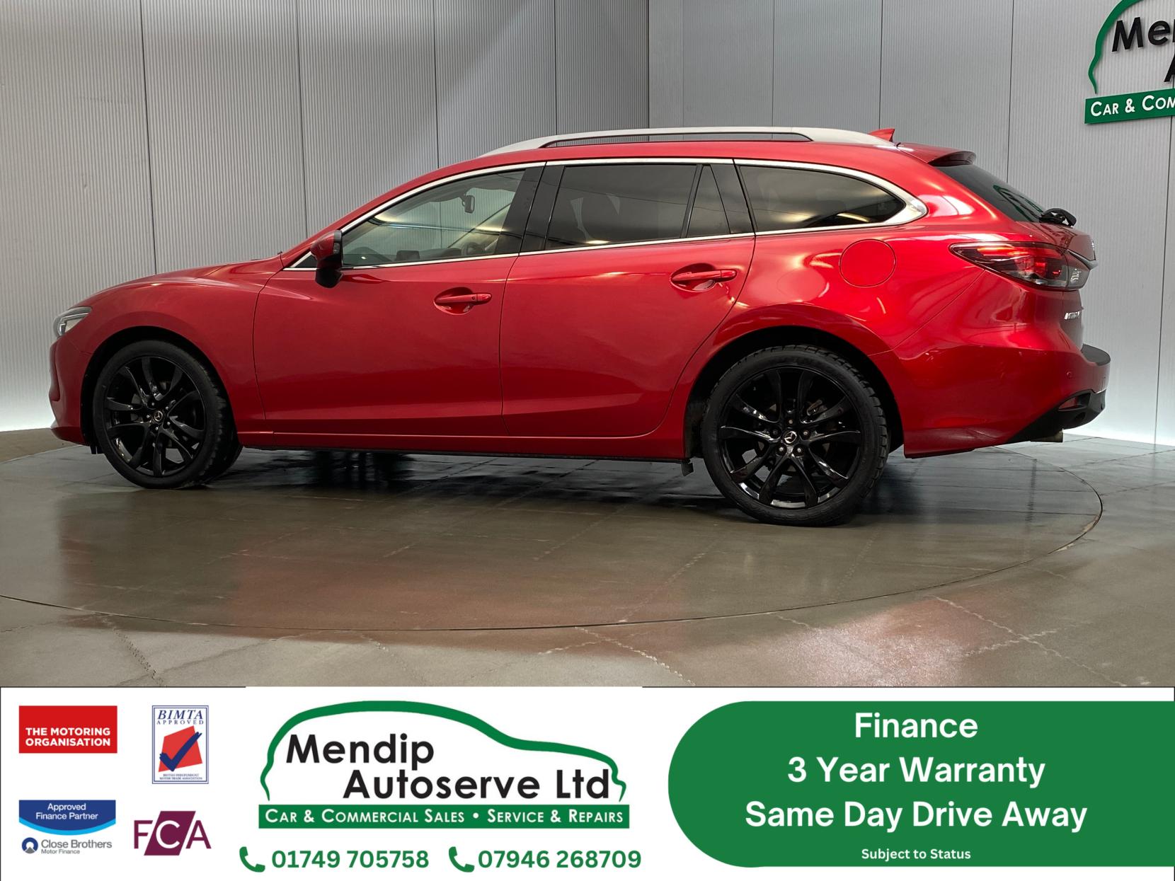 Mazda Mazda6 2.2 SKYACTIV-D Sport Nav Tourer 5dr Diesel Manual Euro 6 (s/s) (175 ps)