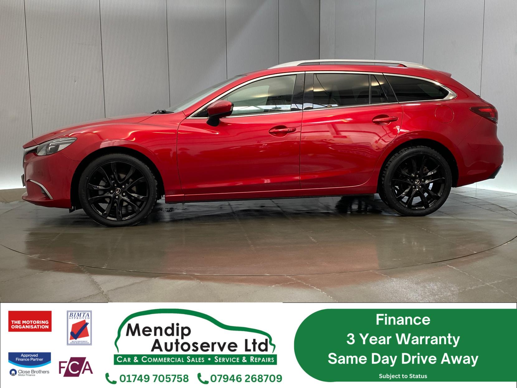 Mazda Mazda6 2.2 SKYACTIV-D Sport Nav Tourer 5dr Diesel Manual Euro 6 (s/s) (175 ps)