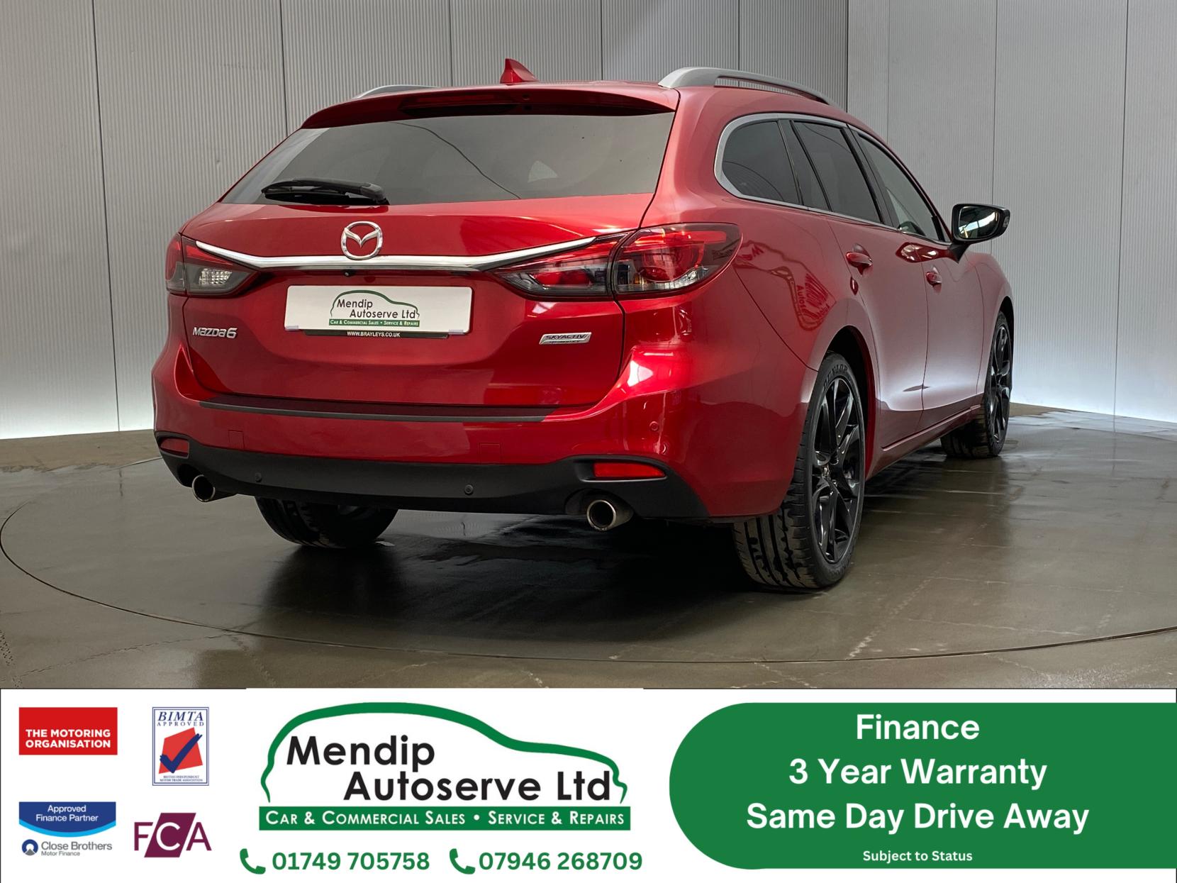 Mazda Mazda6 2.2 SKYACTIV-D Sport Nav Tourer 5dr Diesel Manual Euro 6 (s/s) (175 ps)