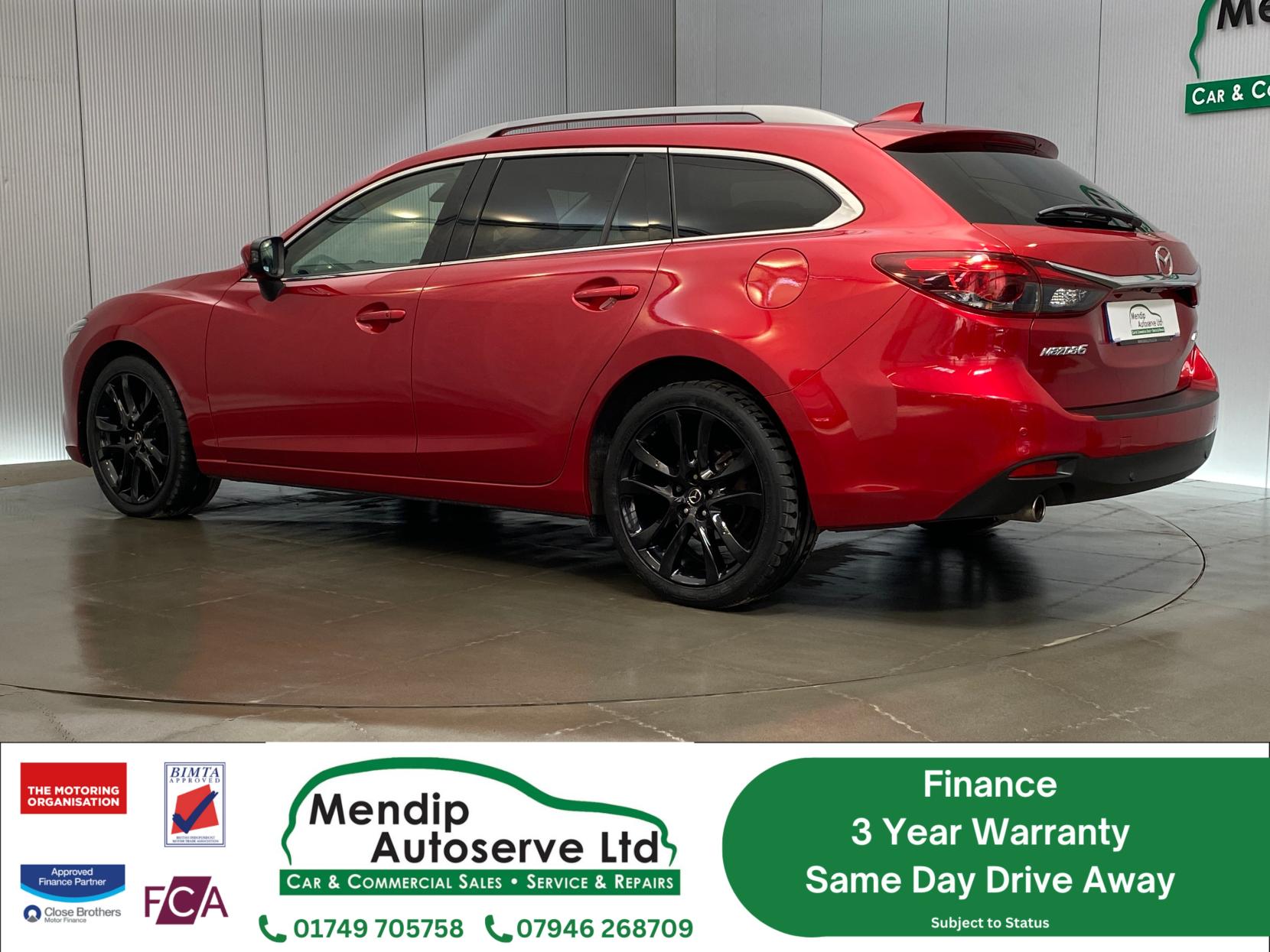 Mazda Mazda6 2.2 SKYACTIV-D Sport Nav Tourer 5dr Diesel Manual Euro 6 (s/s) (175 ps)