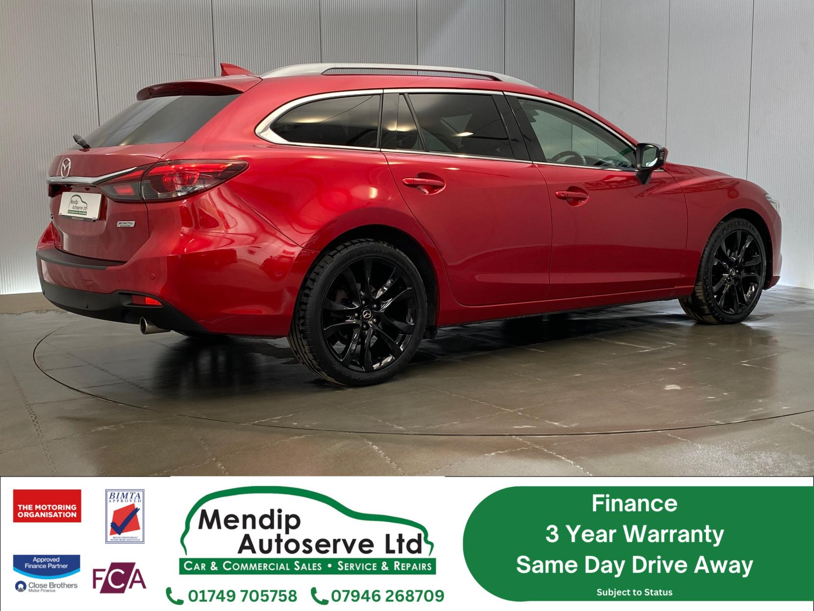 Mazda Mazda6 2.2 SKYACTIV-D Sport Nav Tourer 5dr Diesel Manual Euro 6 (s/s) (175 ps)