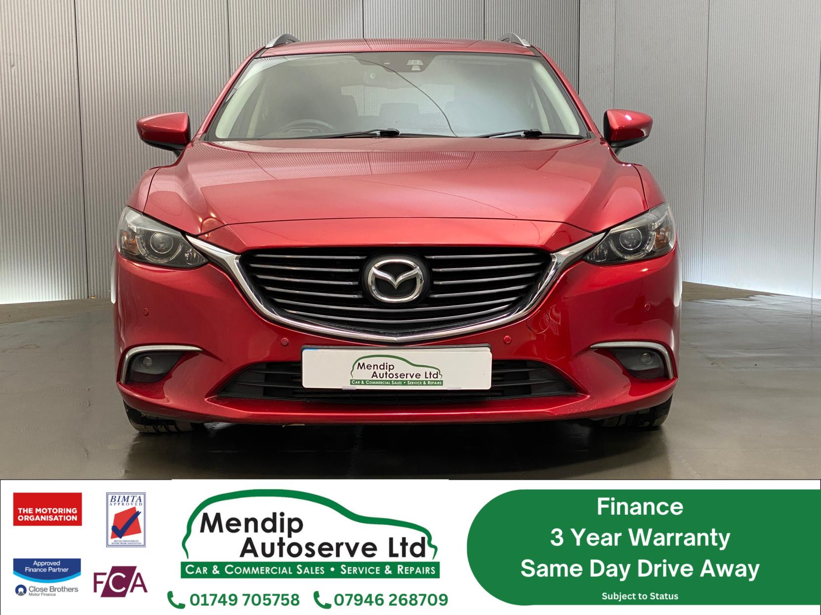 Mazda Mazda6 2.2 SKYACTIV-D Sport Nav Tourer 5dr Diesel Manual Euro 6 (s/s) (175 ps)