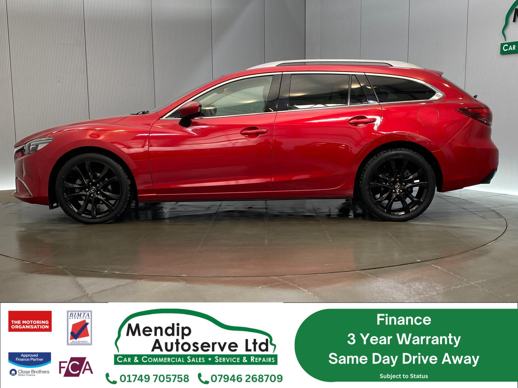 Mazda Mazda6 2.2 SKYACTIV-D Sport Nav Tourer 5dr Diesel Manual Euro 6 (s/s) (175 ps)