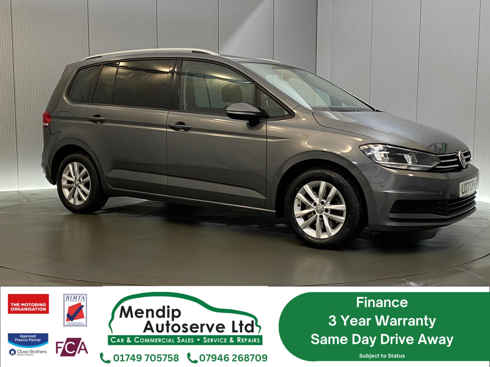 Volkswagen Touran 1.6 TDI BlueMotion Tech SE Family MPV 5dr Diesel DSG Euro 6 (s/s) (115 ps)