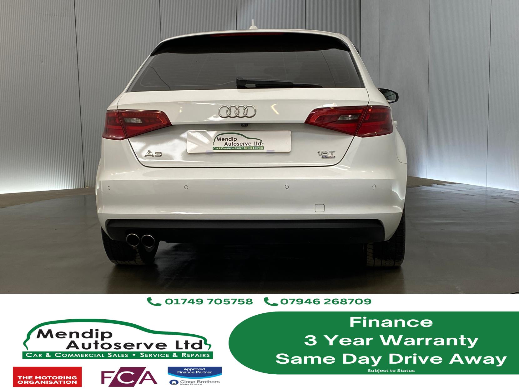 Audi A3 1.8 TFSI S line Sportback 5dr Petrol S Tronic quattro Euro 6 (s/s) (Nav) (180 ps)