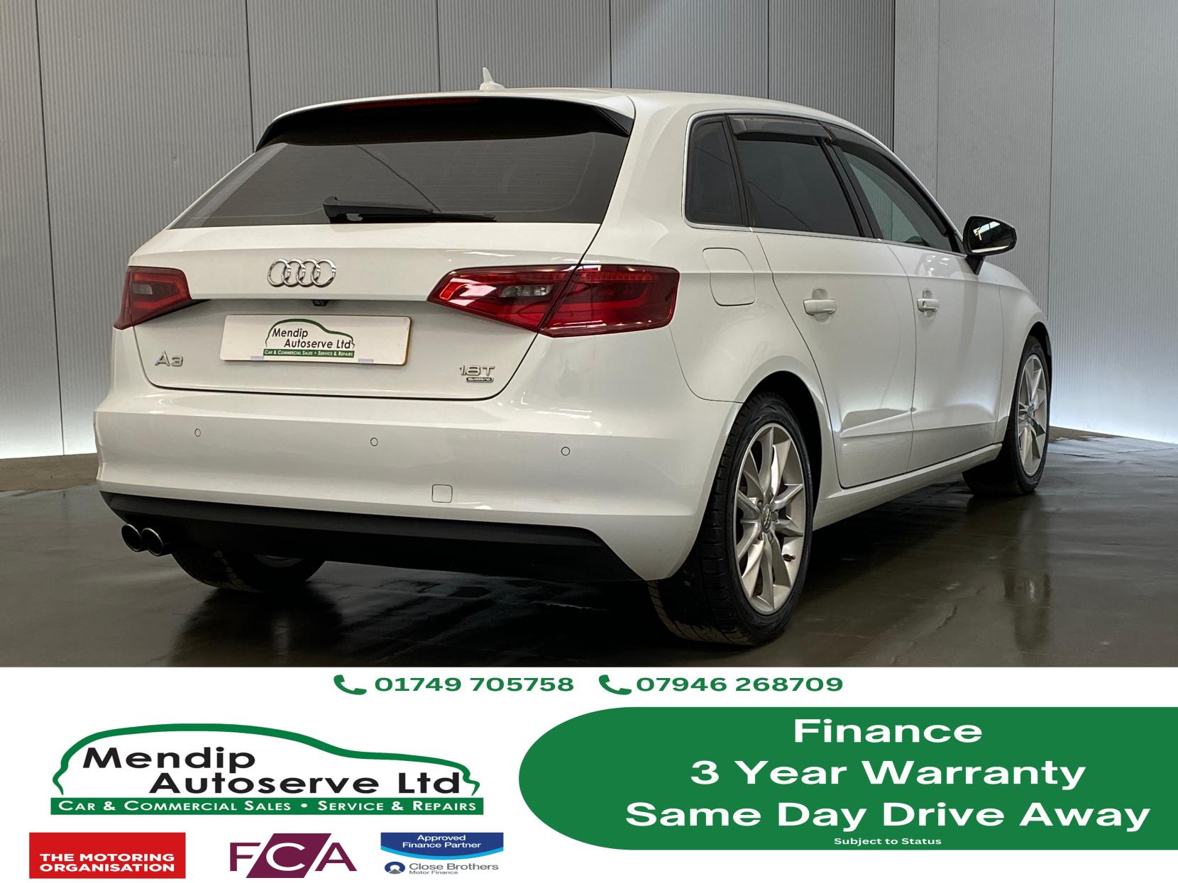 Audi A3 1.8 TFSI S line Sportback 5dr Petrol S Tronic quattro Euro 6 (s/s) (Nav) (180 ps)