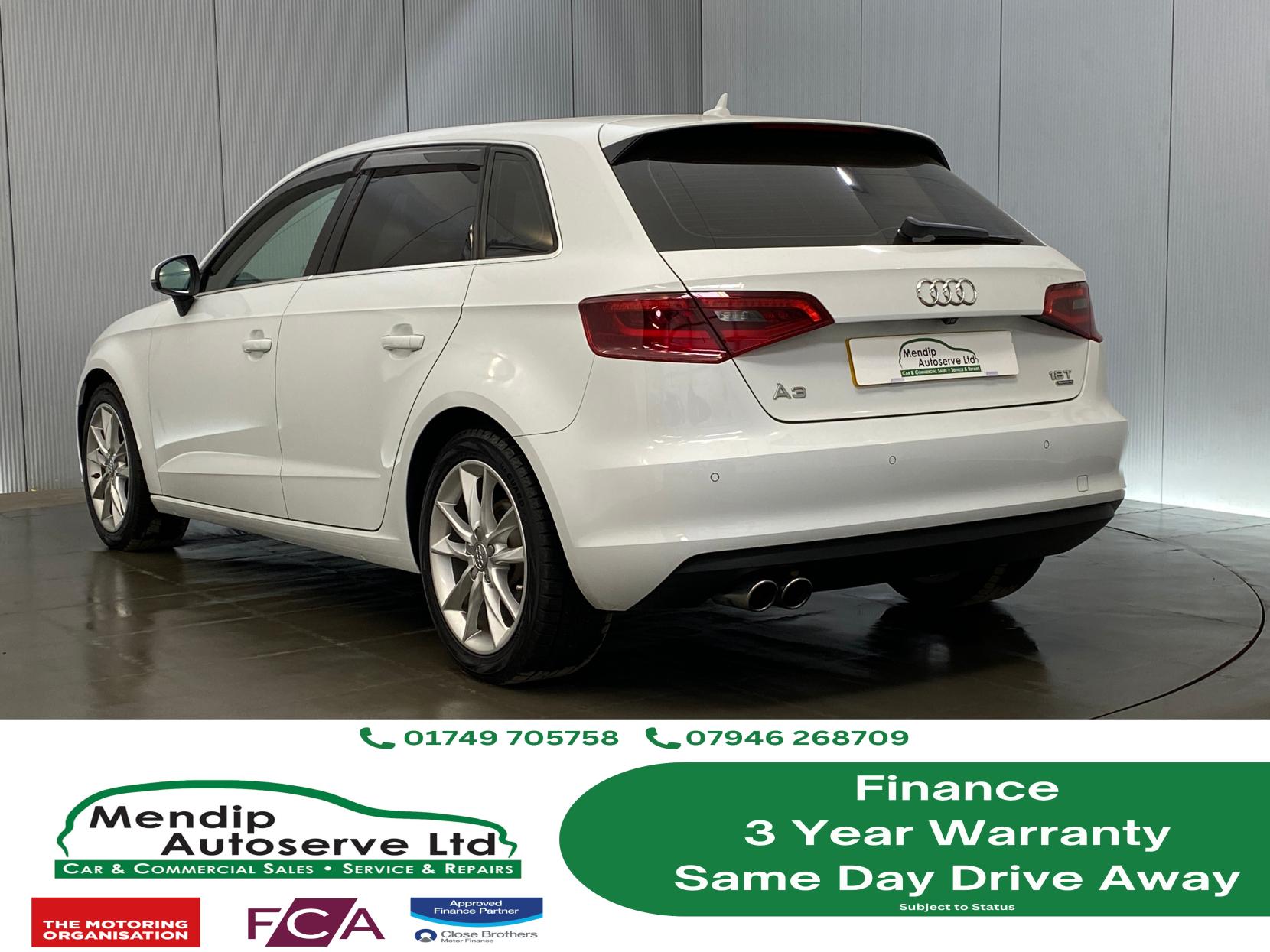 Audi A3 1.8 TFSI S line Sportback 5dr Petrol S Tronic quattro Euro 6 (s/s) (Nav) (180 ps)