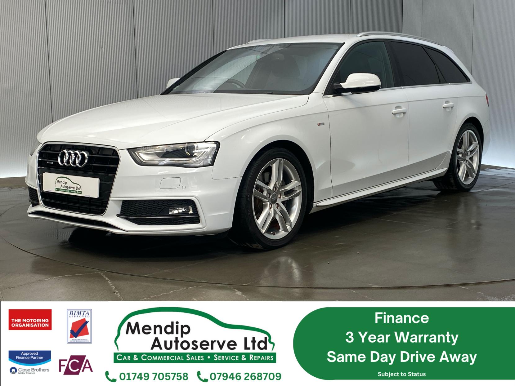 Audi A4 Avant 2.0 TFSI S line Estate 5dr Petrol S Tronic quattro Euro 5 (s/s) (211 ps)