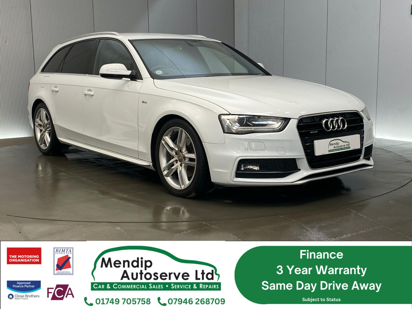 Audi A4 Avant 2.0 TFSI S line Estate 5dr Petrol S Tronic quattro Euro 5 (s/s) (211 ps)
