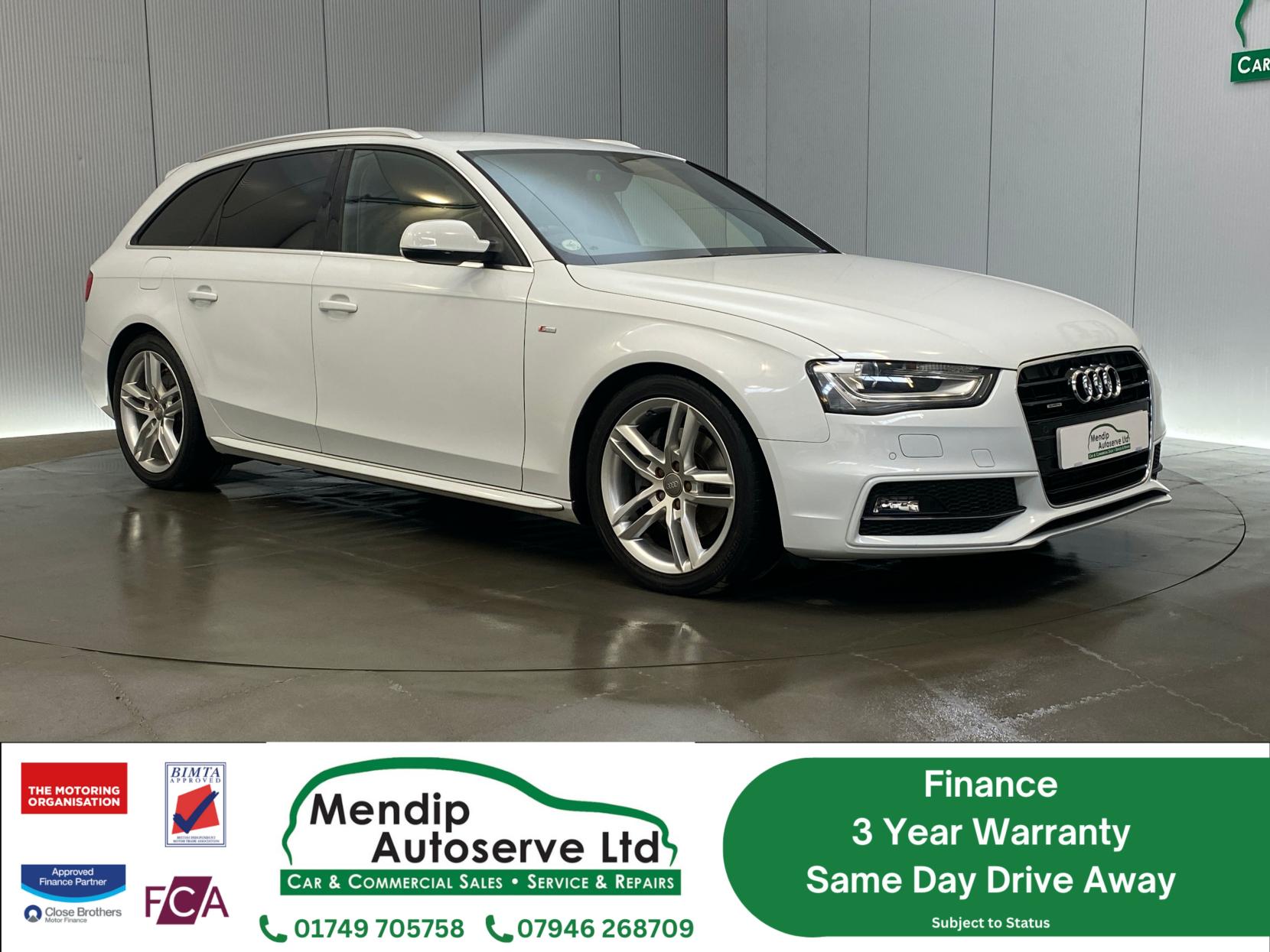 Audi A4 Avant 2.0 TFSI S line Estate 5dr Petrol S Tronic quattro Euro 5 (s/s) (211 ps)