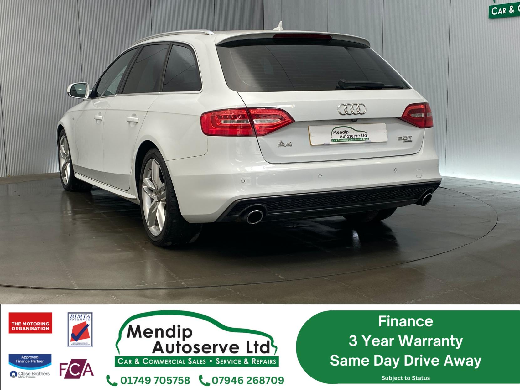 Audi A4 Avant 2.0 TFSI S line Estate 5dr Petrol S Tronic quattro Euro 5 (s/s) (211 ps)