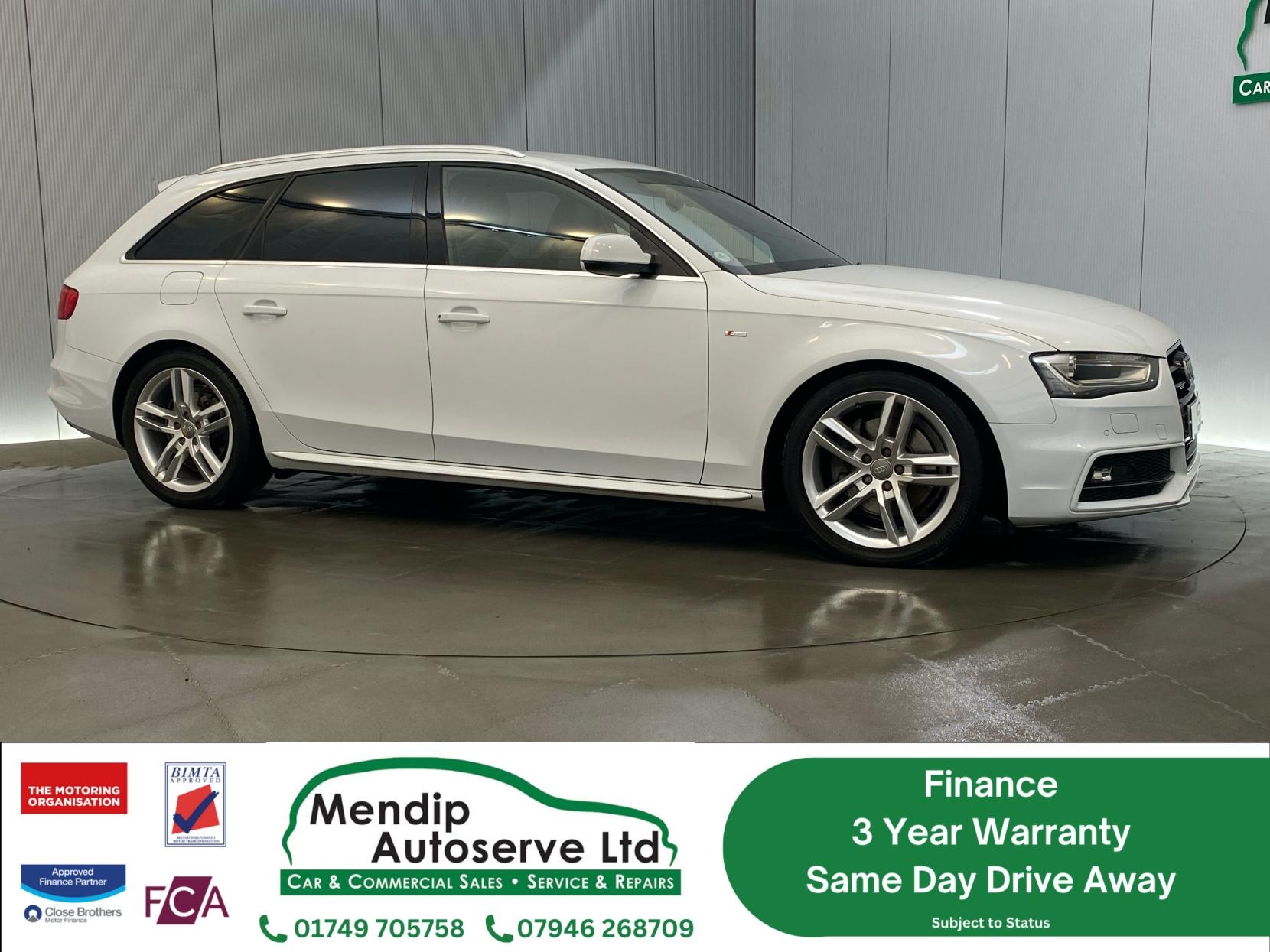 Audi A4 Avant 2.0 TFSI S line Estate 5dr Petrol S Tronic quattro Euro 5 (s/s) (211 ps)