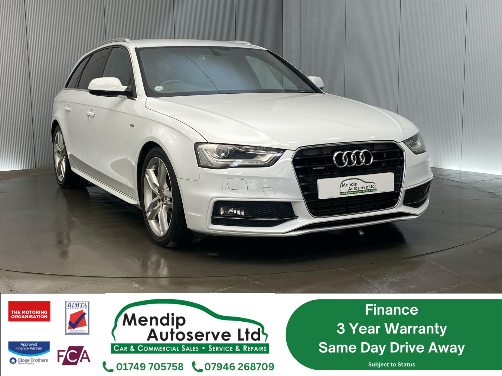 Audi A4 Avant 2.0 TFSI S line Estate 5dr Petrol S Tronic quattro Euro 5 (s/s) (211 ps)