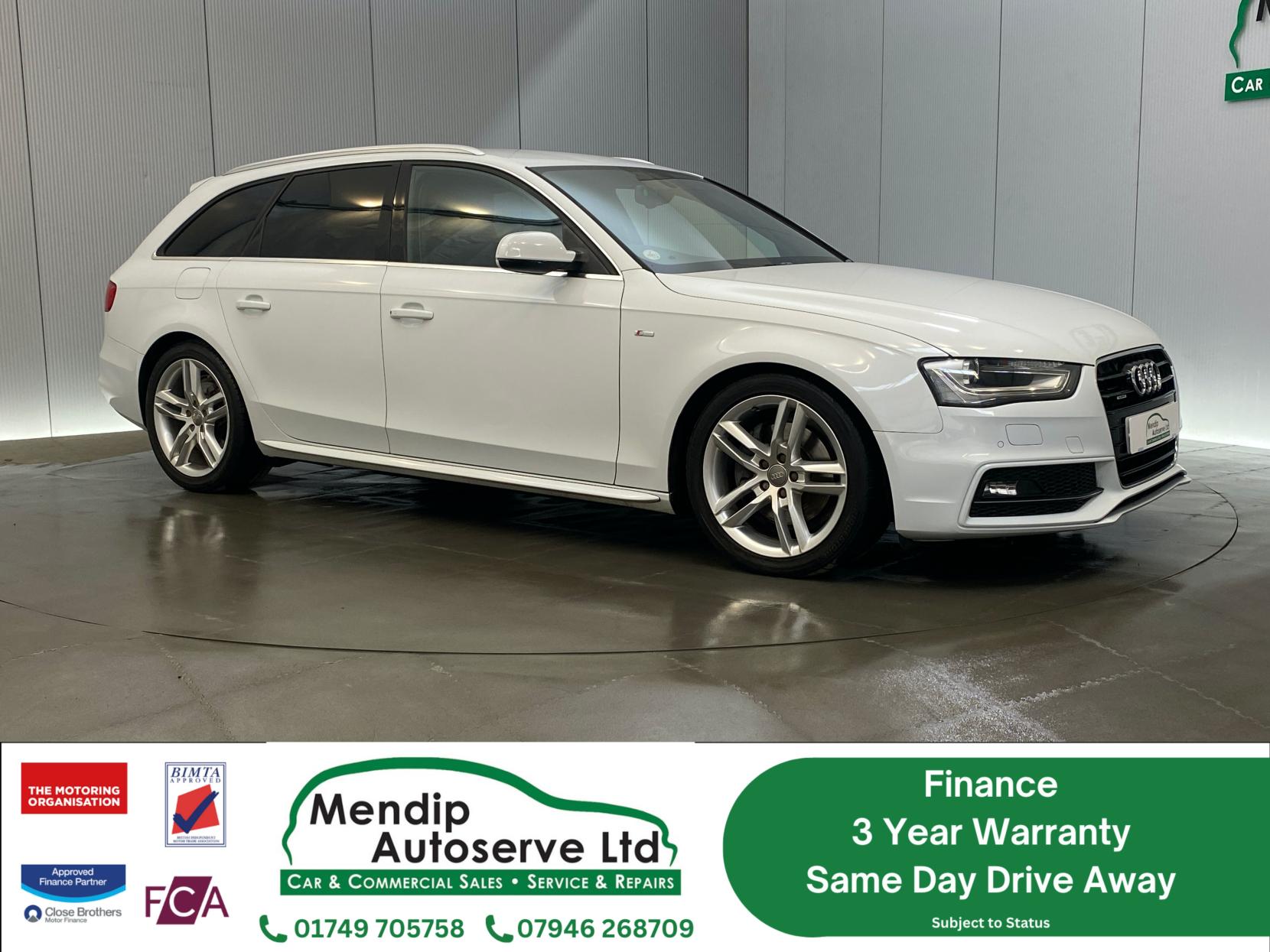 Audi A4 Avant 2.0 TFSI S line Estate 5dr Petrol S Tronic quattro Euro 5 (s/s) (211 ps)