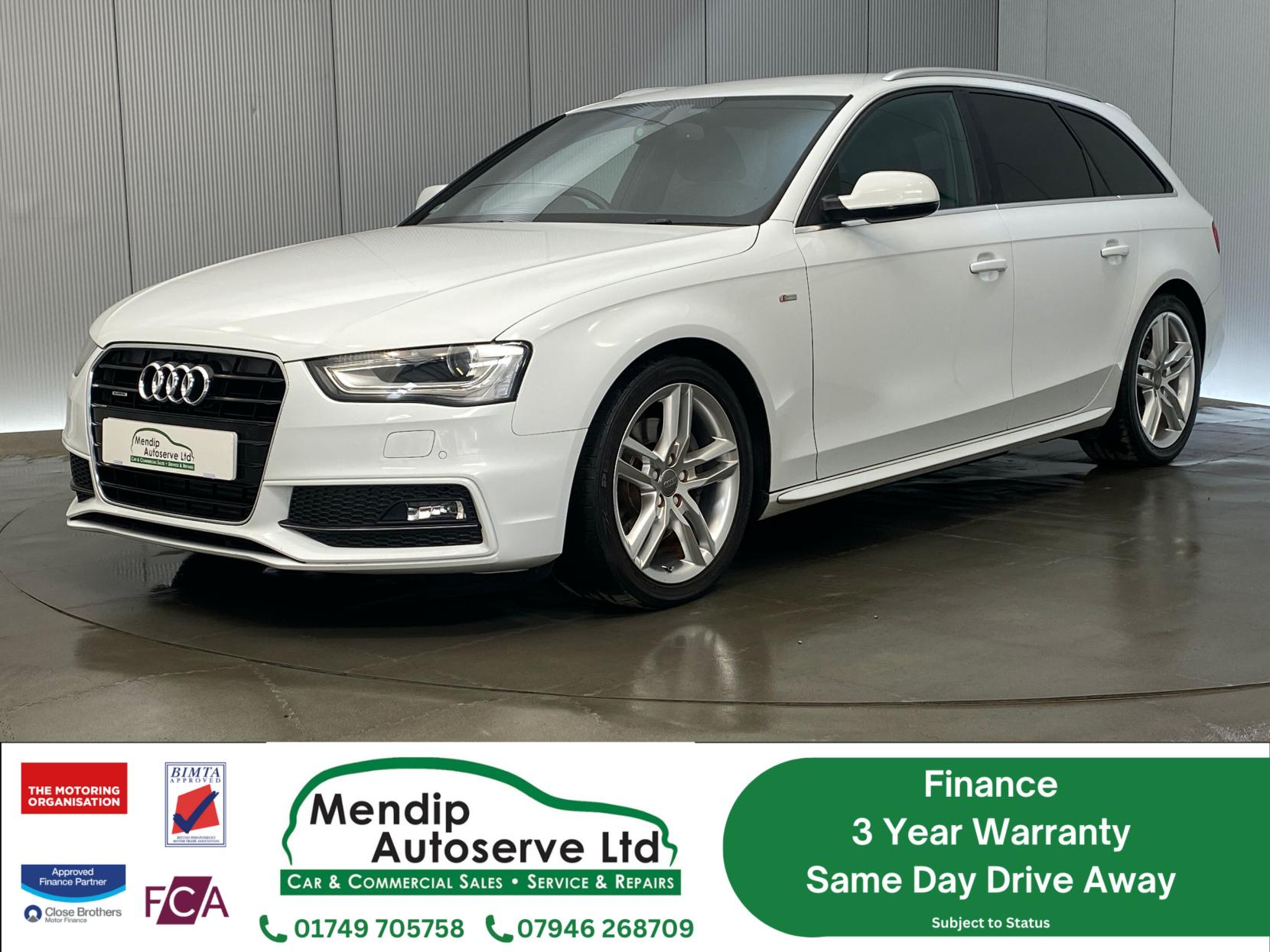 Audi A4 Avant 2.0 TFSI S line Estate 5dr Petrol S Tronic quattro Euro 5 (s/s) (211 ps)